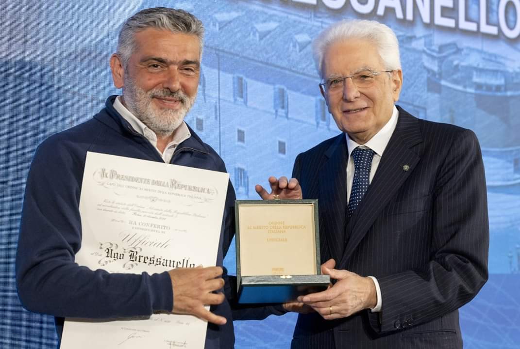 Ex guru del web, da anni aiuta i bisognosi: al cagliaritano Ugo Bressanello l’onorificenza al Merito della Repubblica