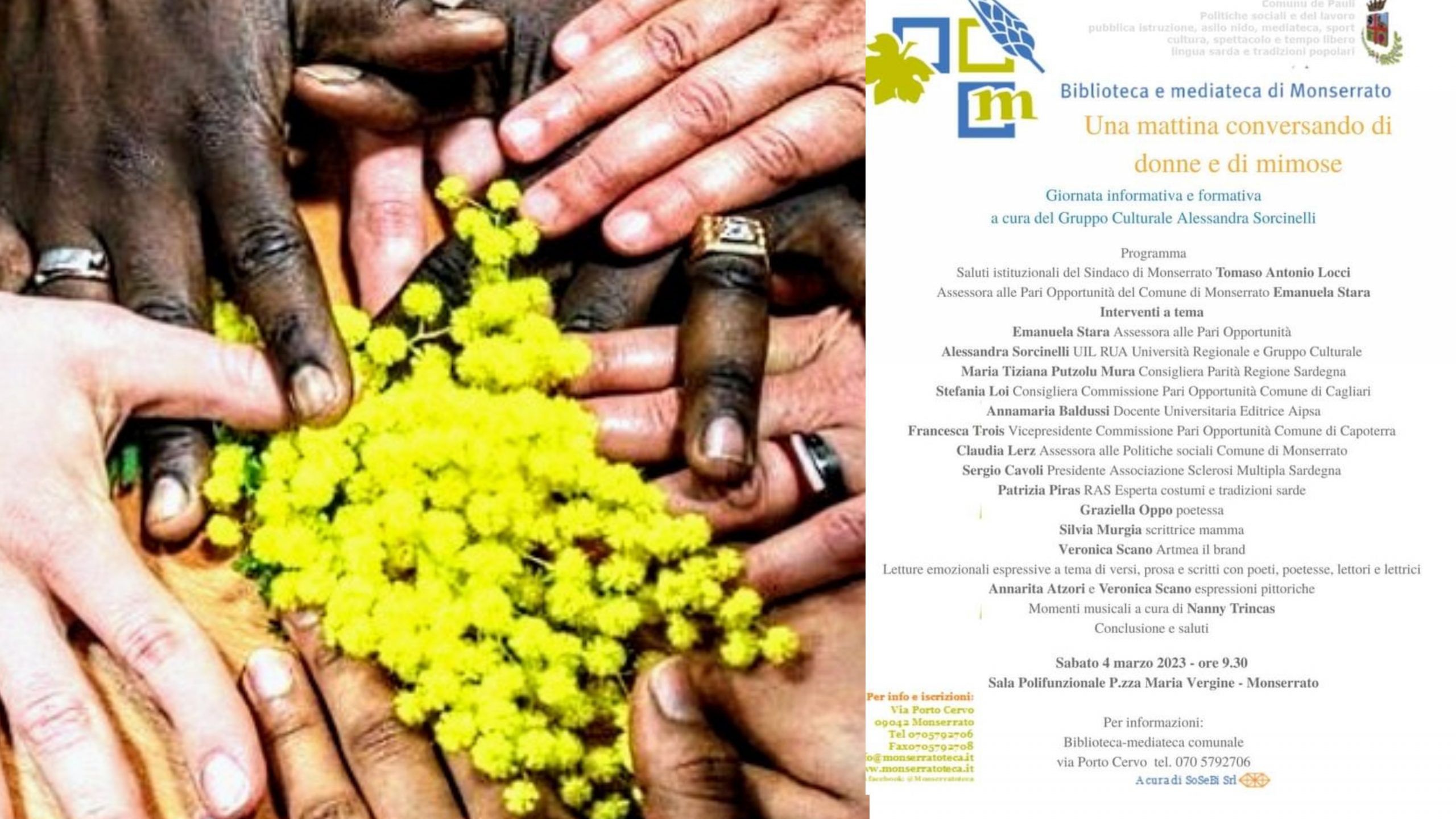 Otto marzo, a Monserrato convegno sulla “Giornata mondiale della donna”