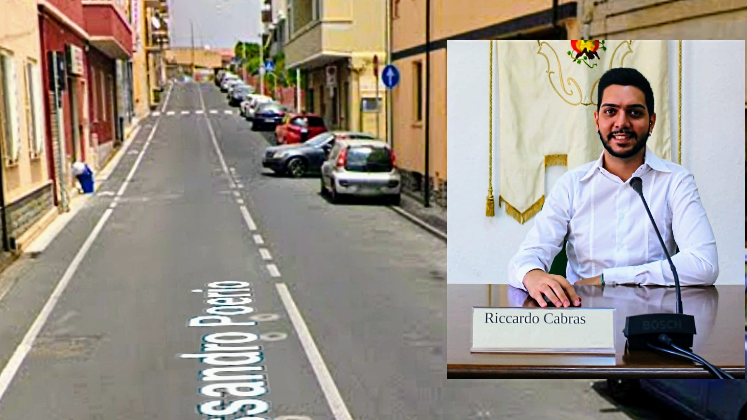 Via Poerio a Pirri, un senso unico che fa imbestialire i cittadini