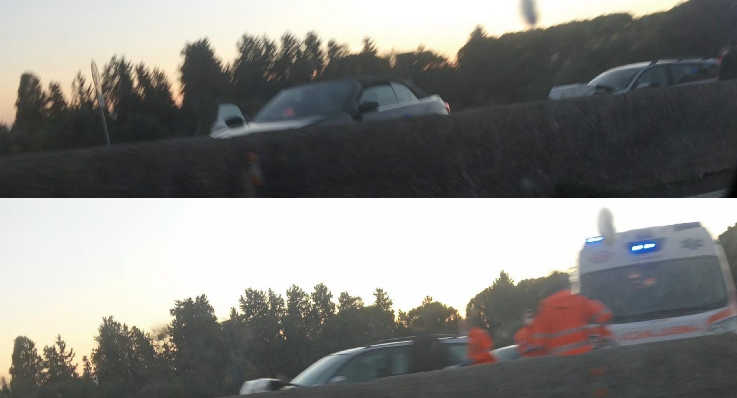 Incidente stradale sulla SS 131 direzione Cagliari: diversi i feriti, sul posto tre ambulanze