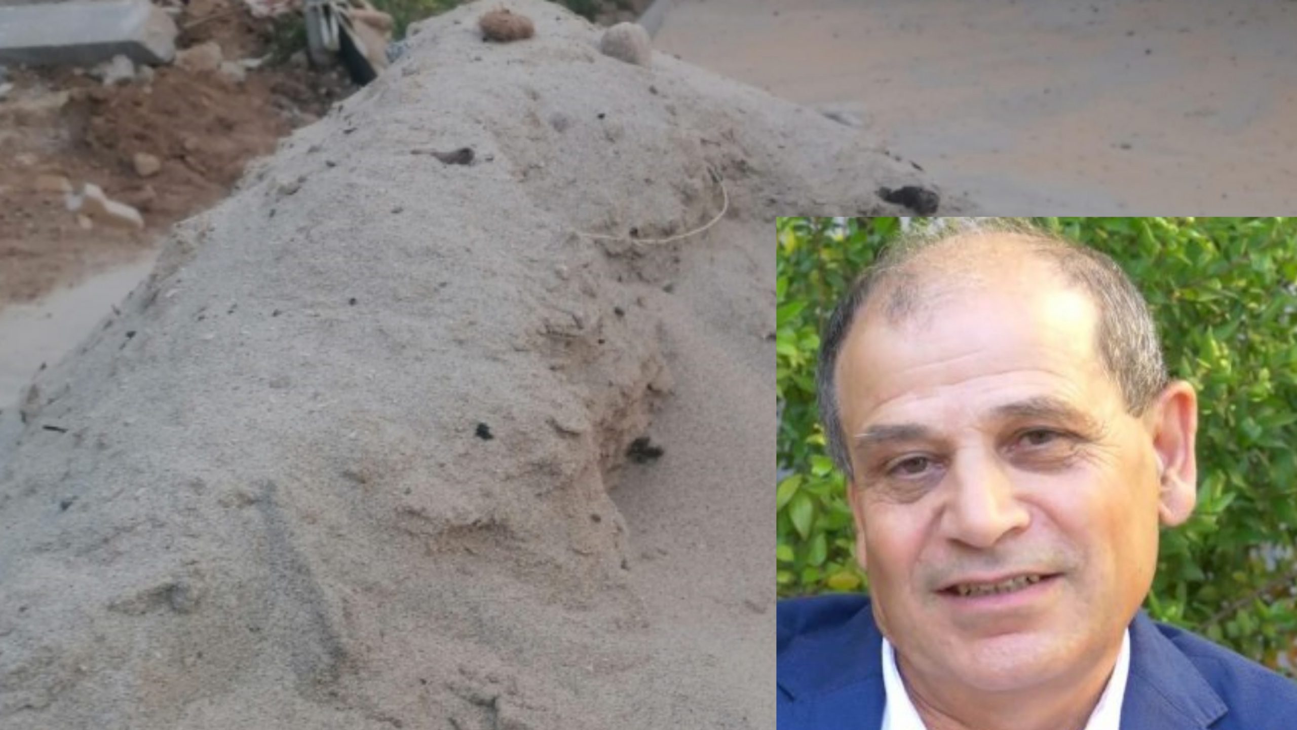 Sinnai, la sabbia usata per rifare le strade del villaggio? “Non è quella di Genn’e Mari”