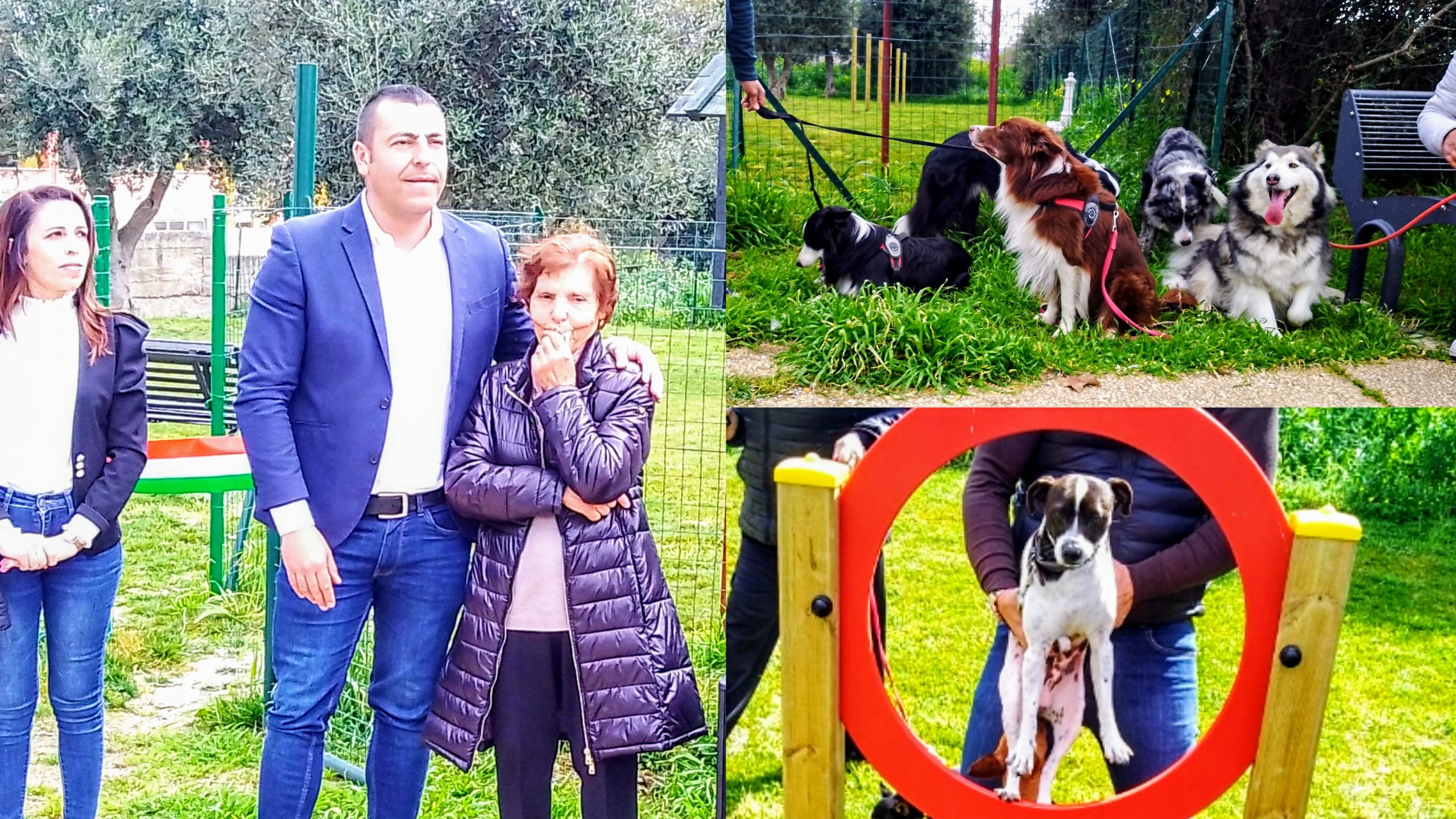 Sanluri, la prima area cani della città dedicata al veterinario Marcello Lampis