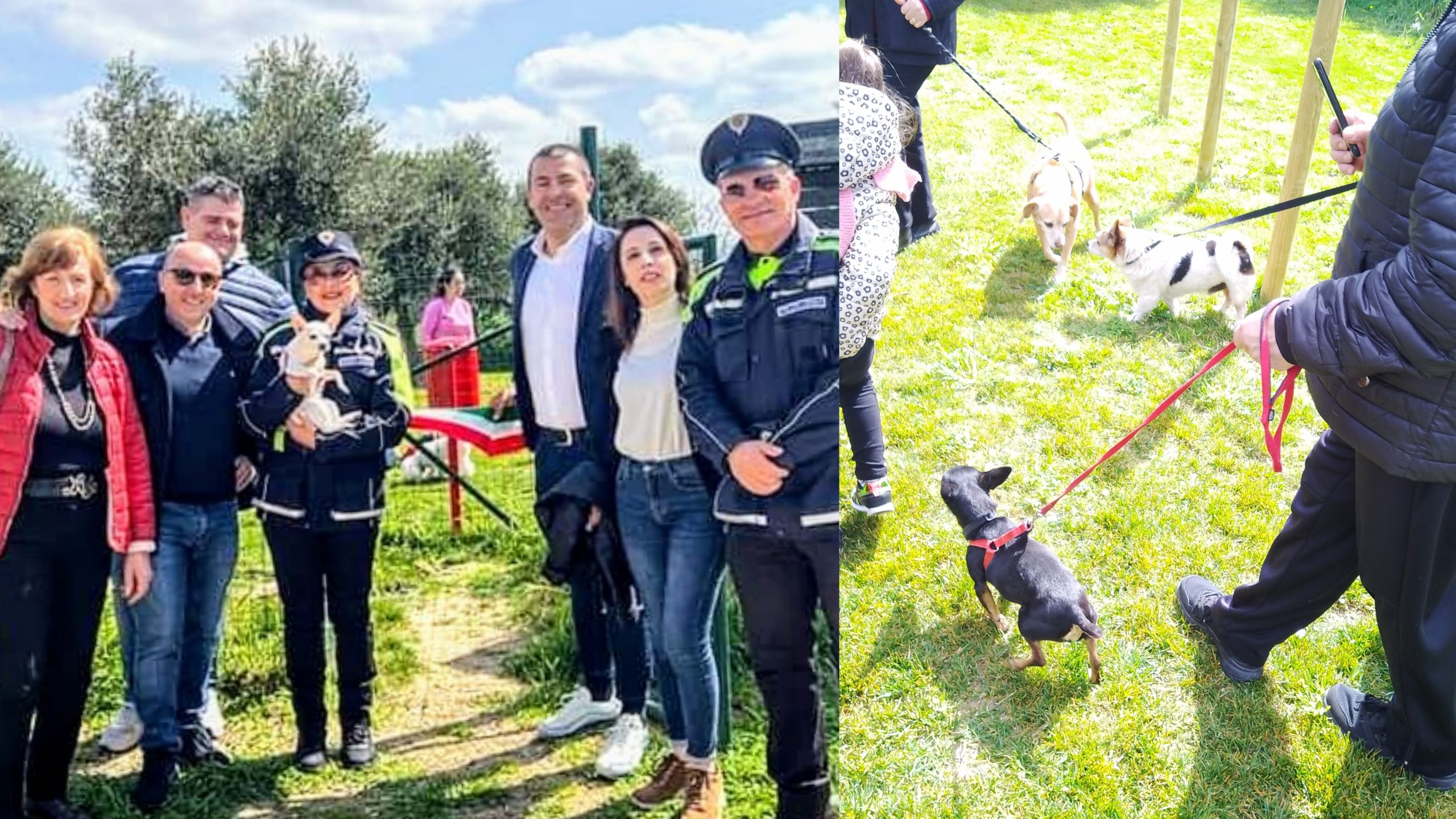 Sanluri, inaugurata l’area cani: “Un progetto ricco di sentimenti e valori”
