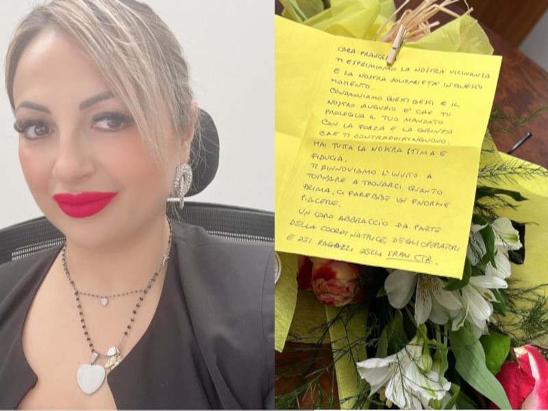 Lettere minatorie sotto l’auto, pioggia di solidarietà alla sindaca di Maracalagonis: “Non mollare”