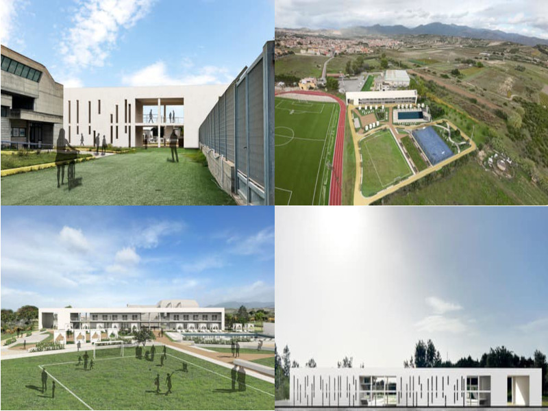 Maracalagonis, nuova cittadella sportiva: piscina e campi da tennis con club house e punti ristoro