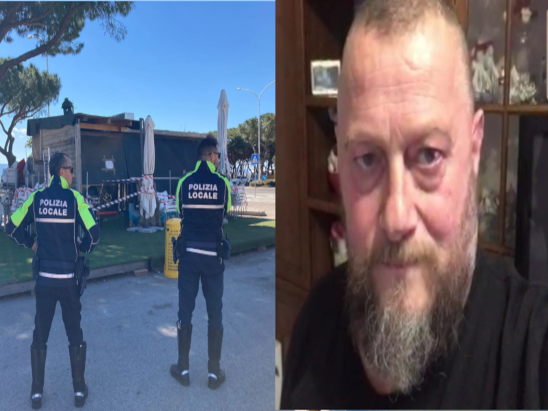 Cagliari, sigilli e multa per il caddozzone di piazza dei Centomila: “A 52 anni vivo in una roulotte”