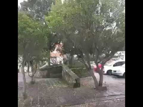 Maxi grandinata a Ula Tirso sulla strada per il Carnevale: l’inverno sardo non è ancora finito (VIDEO)