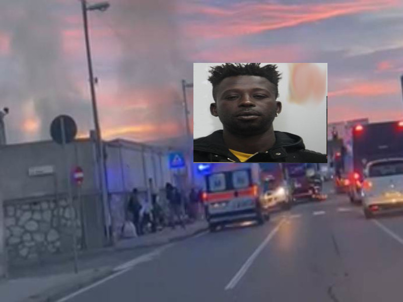 La verità dal carcere di Mamadou, arrestato per l’incendio a Cagliari: “Sono stato aggredito da 10 stranieri”