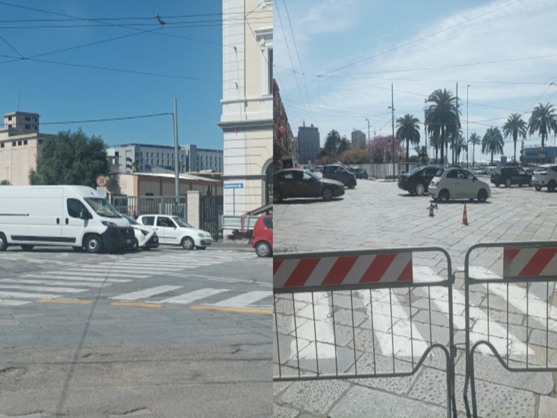 Cagliari, tappi e code con via Roma sbarrata sino a piazza Matteotti: odissea sino a Sant’Efisio