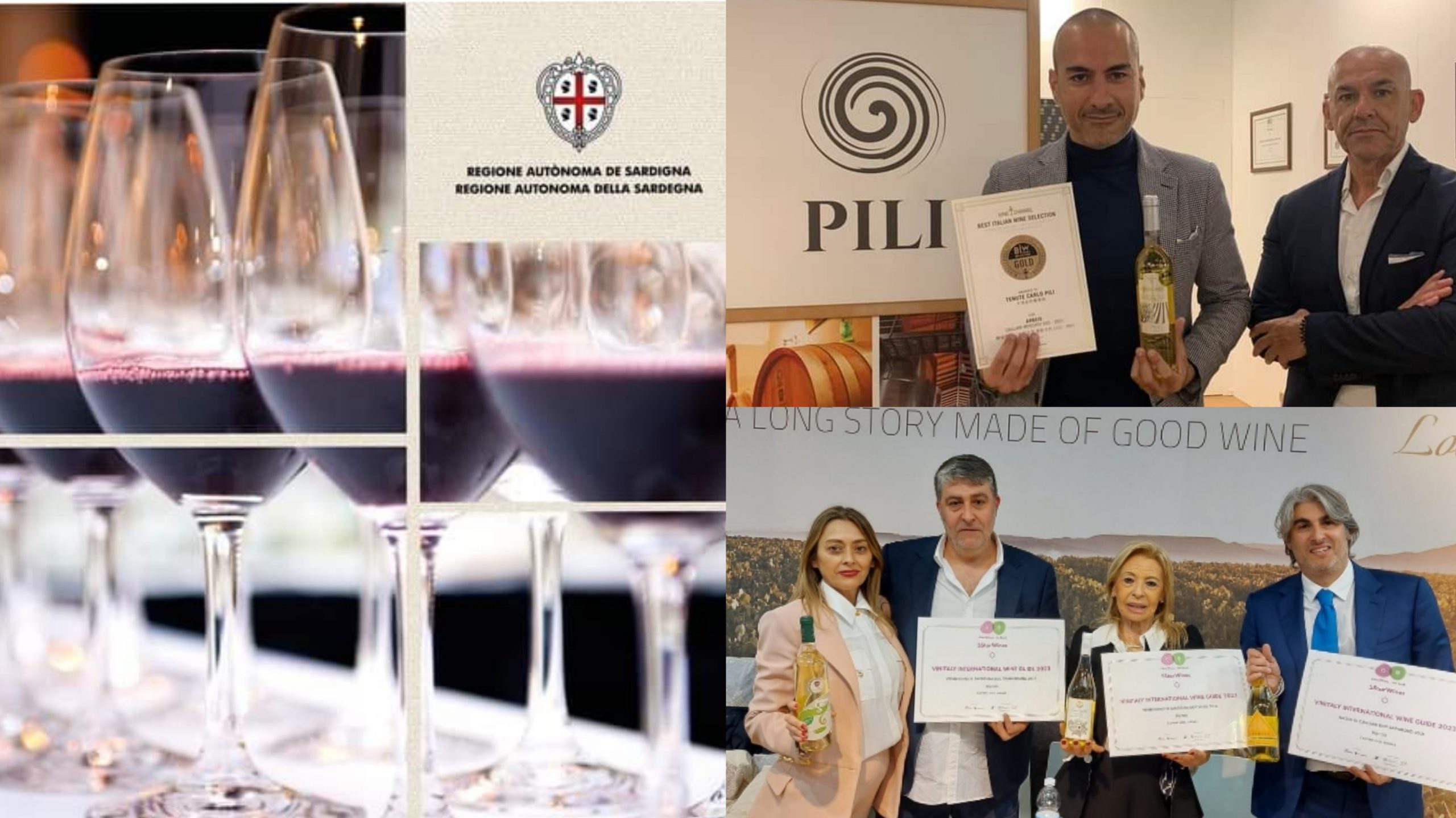 La Sardegna al Vinitaly riceve premi e riconoscimenti importanti