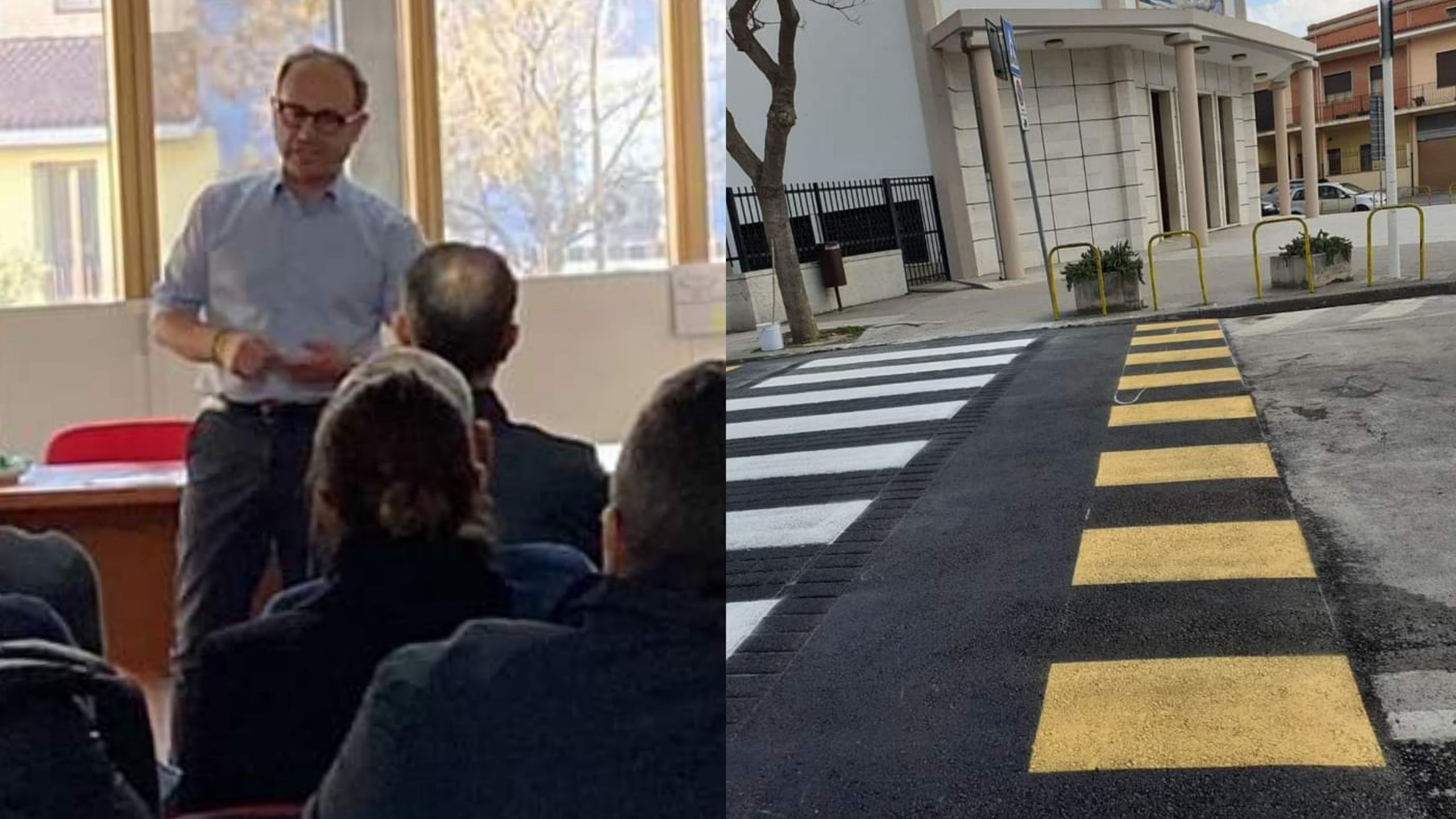 Assemini, realizzati i lavori di sistemazione degli attraversamenti pedonali