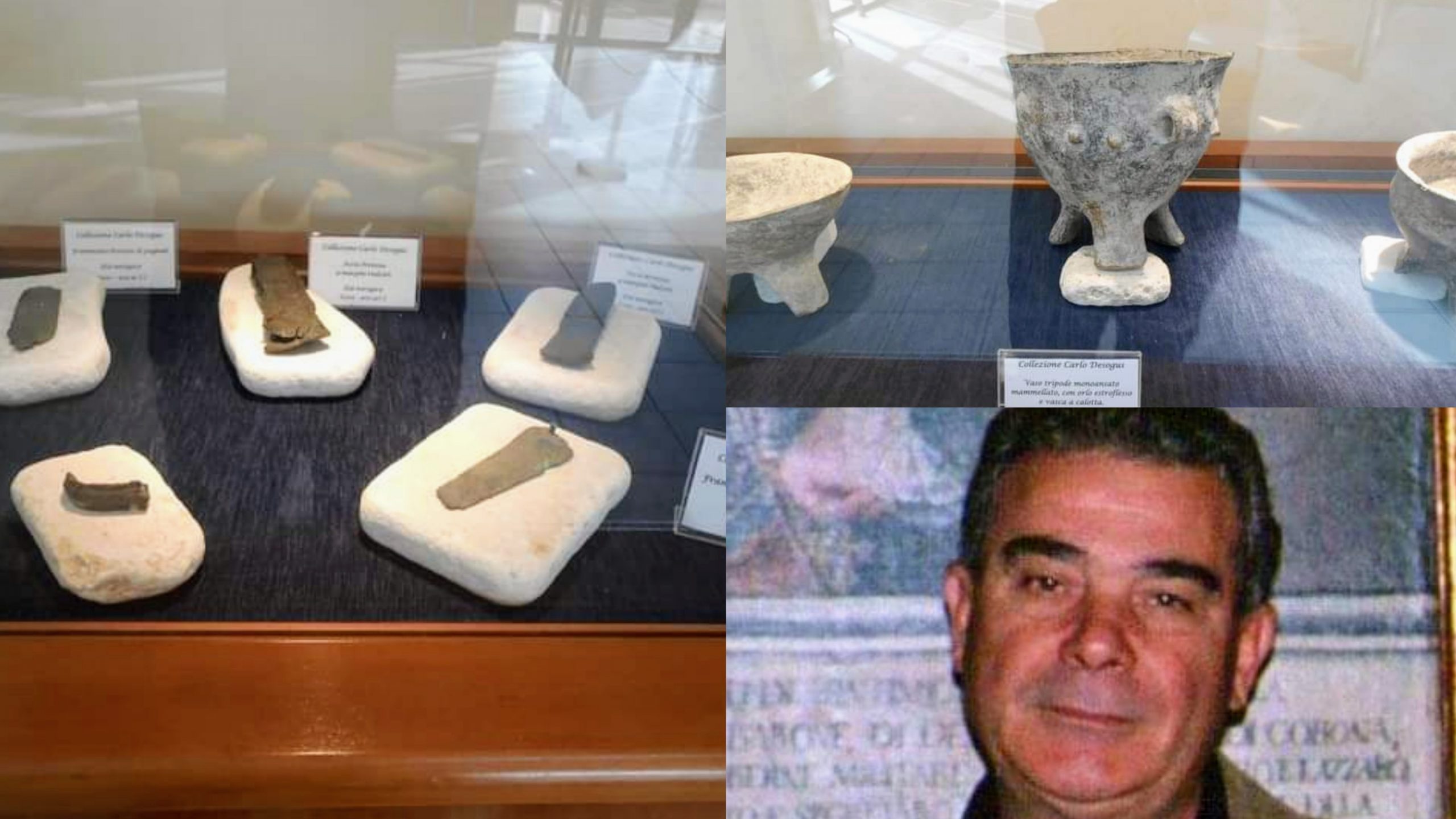 Settimo San Pietro, 37 reperti archeologici donati alla comunità da Carlo Desogus