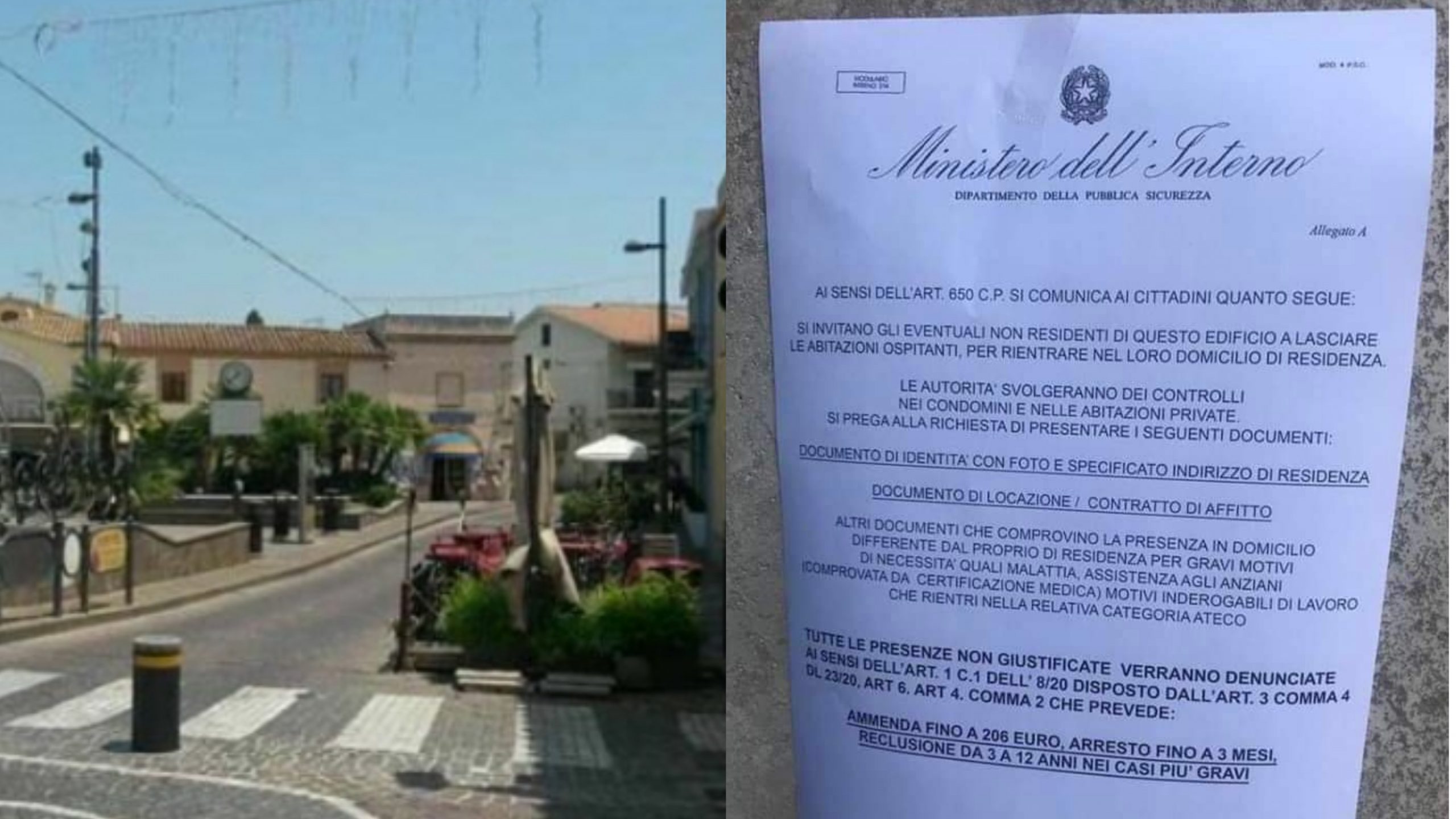 Falsi avvisi su portoni e cancelli, il Comune di Pula lancia l’allarme: “Attenzione, è una truffa”