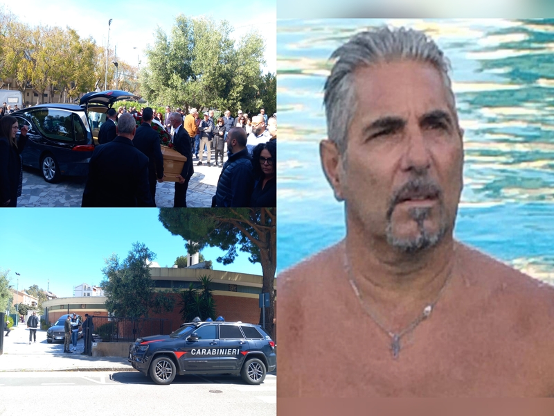 Cagliari, il commosso addio all’ex carabiniere Paolo Giufarelli: chiesa de La Palma strapiena (VIDEO)