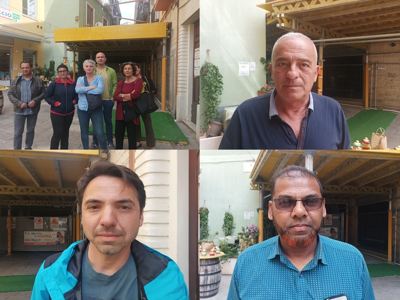 Cagliari, residenti e negozianti disperati in via Dettori: “Da 4 mesi senza un tetto”