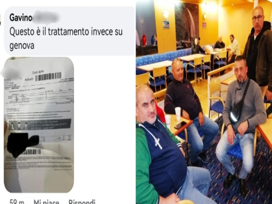 I viaggi da incubo degli autotrasporti sardi: “In nave solo poltrone, costretti a lavorare senza riposarci”