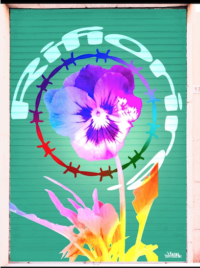 Cagliari, l’opera di Manu Invisible per “Il sogno di Giulia”: “Dal dolore nasce l’amore, sei un artista vero”