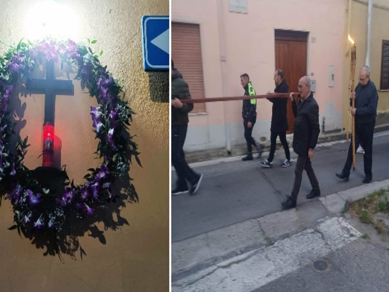 Quartu, i ladri si pentono dopo 3 giorni: “Hanno restituito il quadro della Via Crucis”