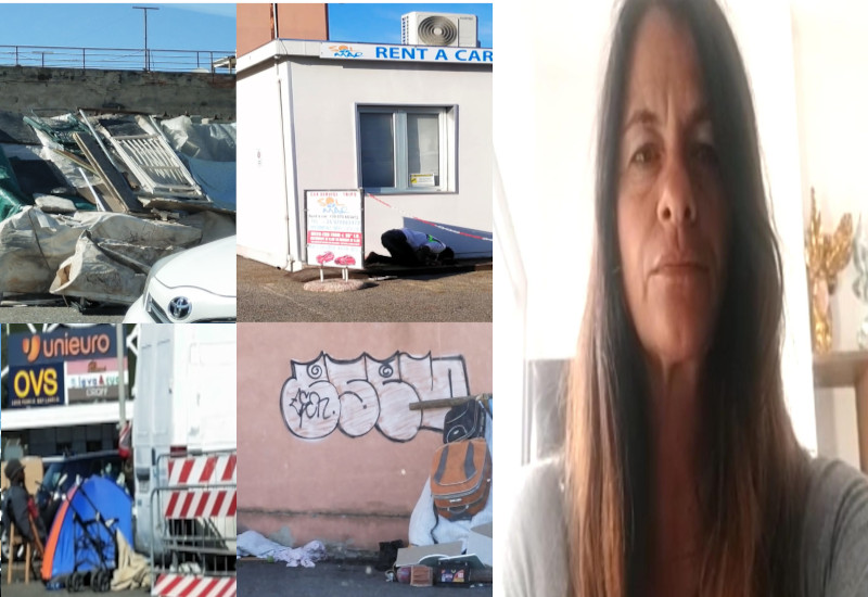 Cagliari, imprenditrice ostaggio dei migranti violenti: “Risse e spaccio nella nuova baraccopoli in viale La Playa”