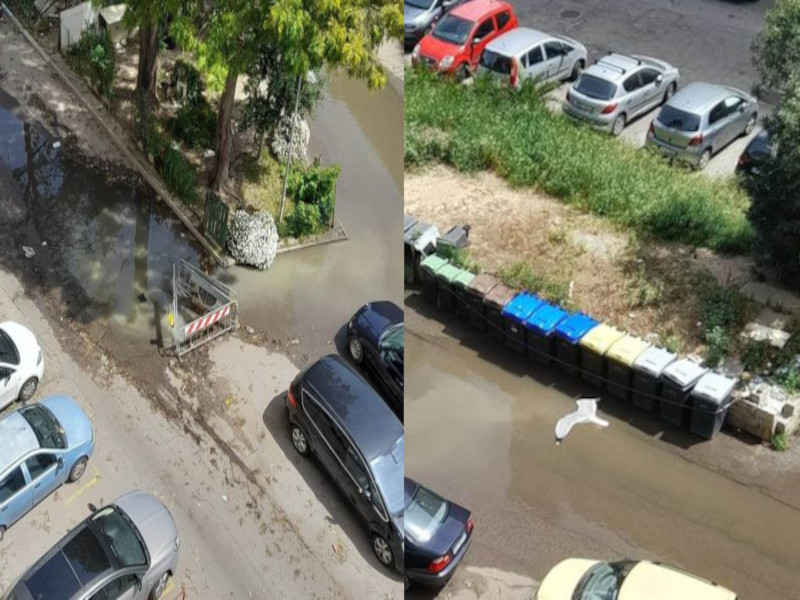 Cagliari, scempio a Sant’Elia: fogne saltate e mastelli ostaggi di una piscina di liquami
