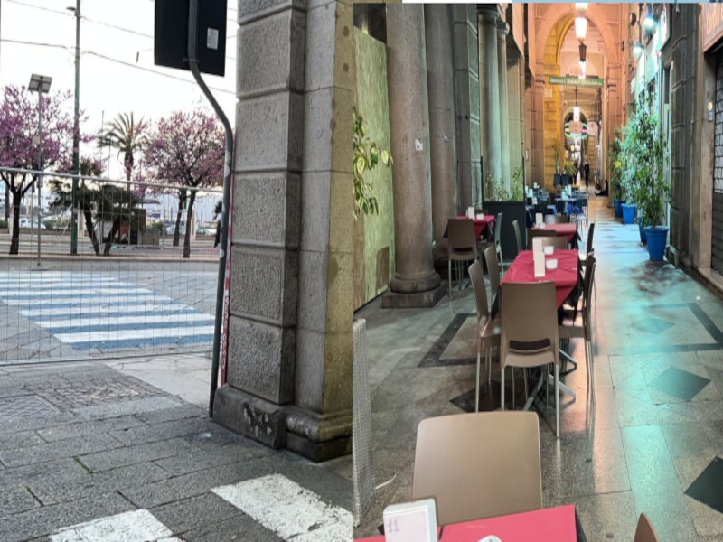 Cagliari, in via Roma chiusa sfreccia solo la rabbia: “Intrappolati anche davanti alle strisce pedonali, perdiamo clienti”