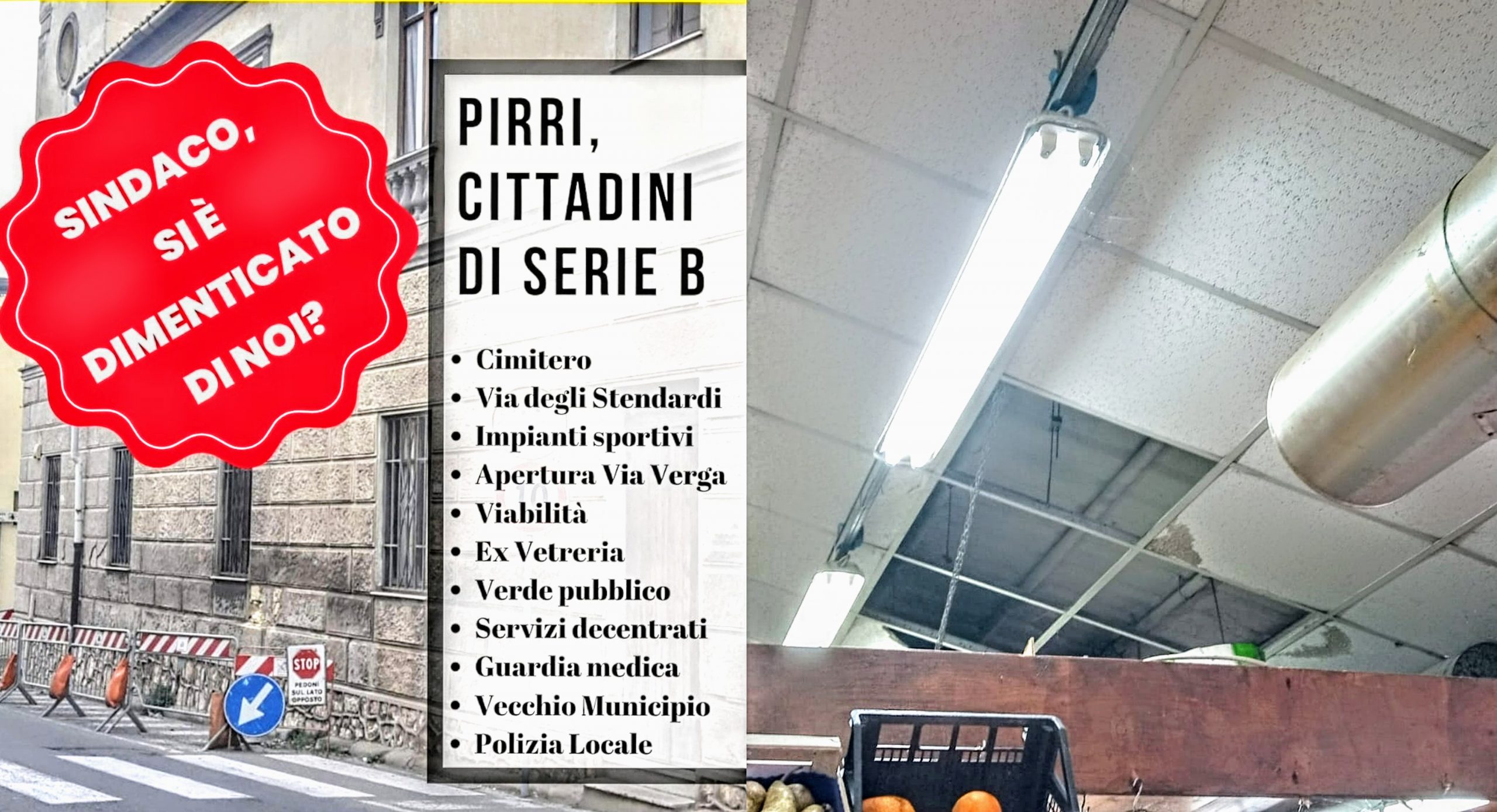 Cagliari, manifestazione a Pirri contro Truzzu: “Non siamo cittadini di serie B”