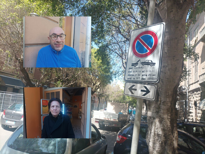 Primi recinti in Viale Trieste a Cagliari, negozianti in trincea sino a luglio: “Isolati e privati di troppi parcheggi”