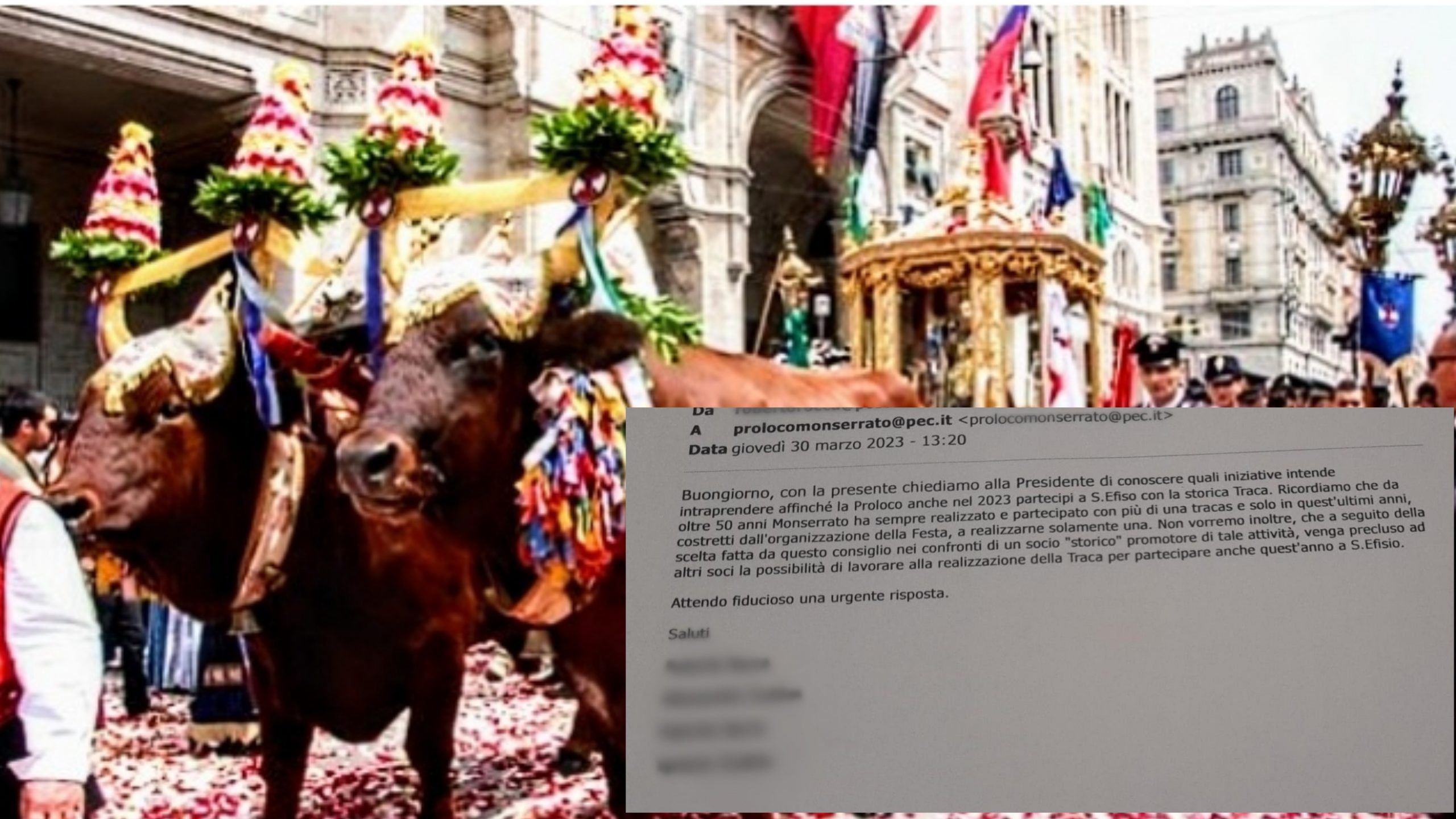 Sant’Efisio senza “traca” di Monserrato dopo 50 anni, la Pro loco: “Non è colpa nostra, ci sono nuove regole”