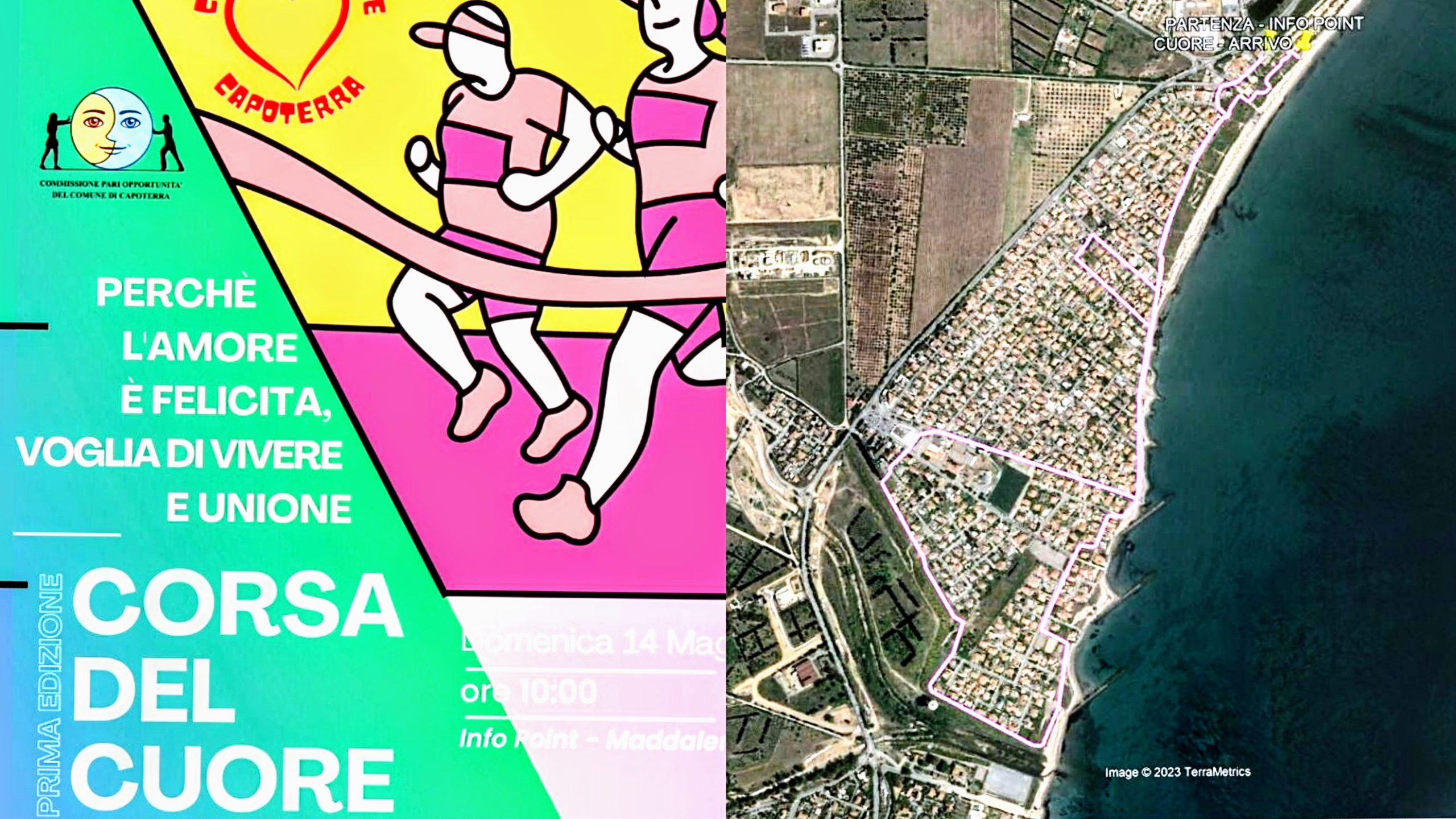 Capoterra, domenica 14 maggio la “Corsa del Cuore”