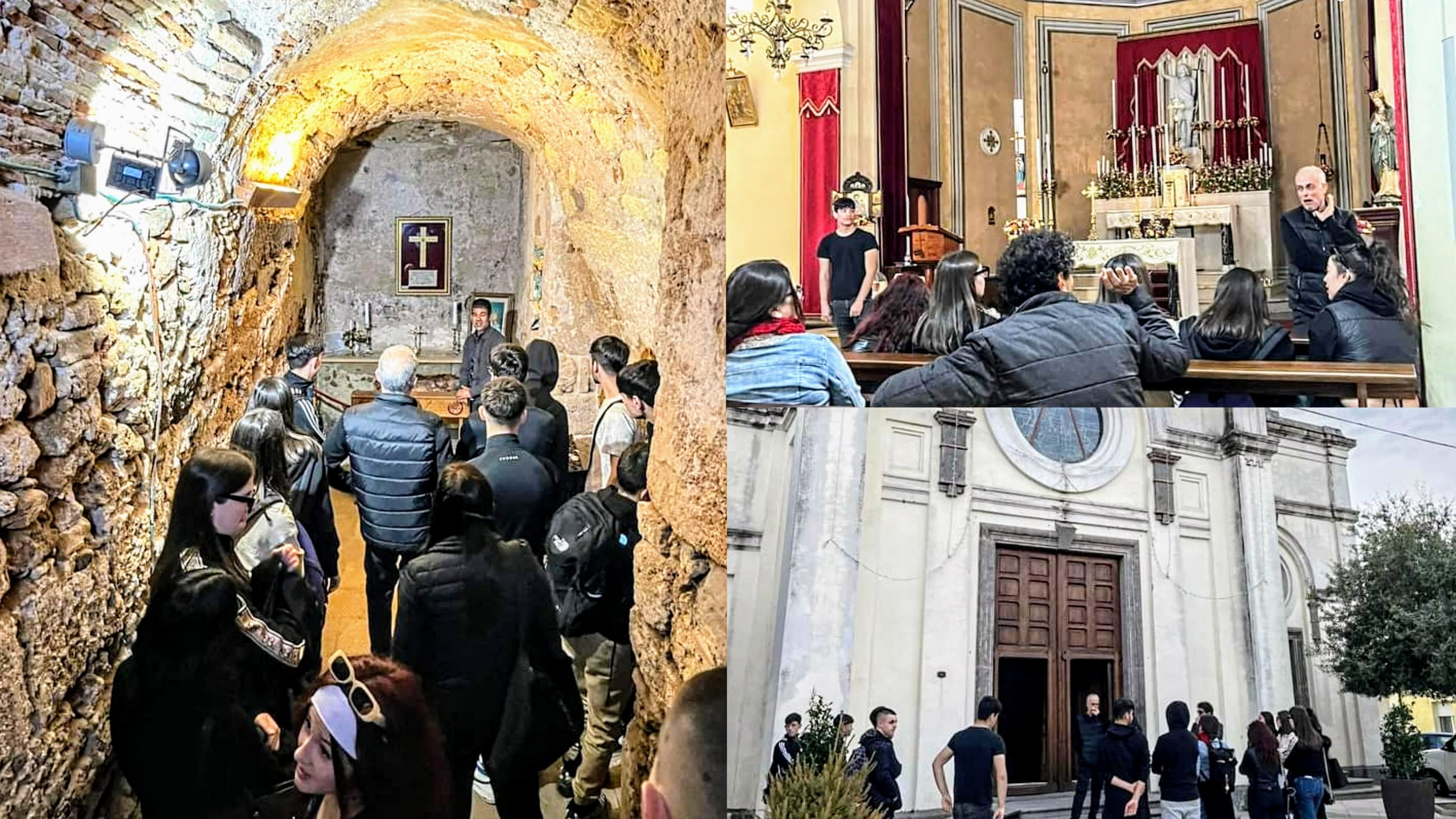 Pula, gli studenti dell’Azuni a lezione per le vie del centro abitato