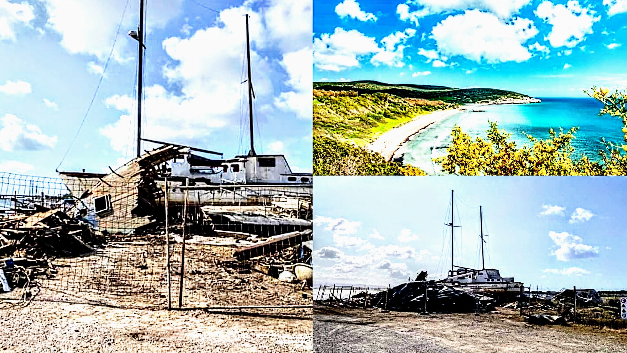 Sant’Antioco, addio ai vecchi relitti che da 15 anni deturpano parte del porticciolo