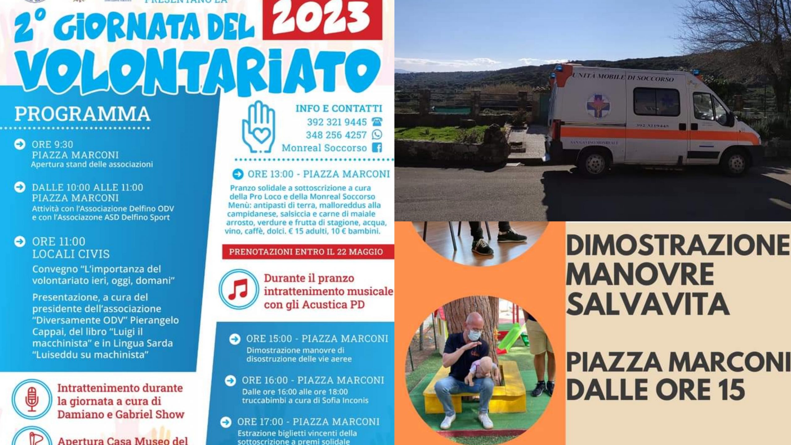 San Gavino Monreale, tutto pronto per la seconda festa del Volontariato