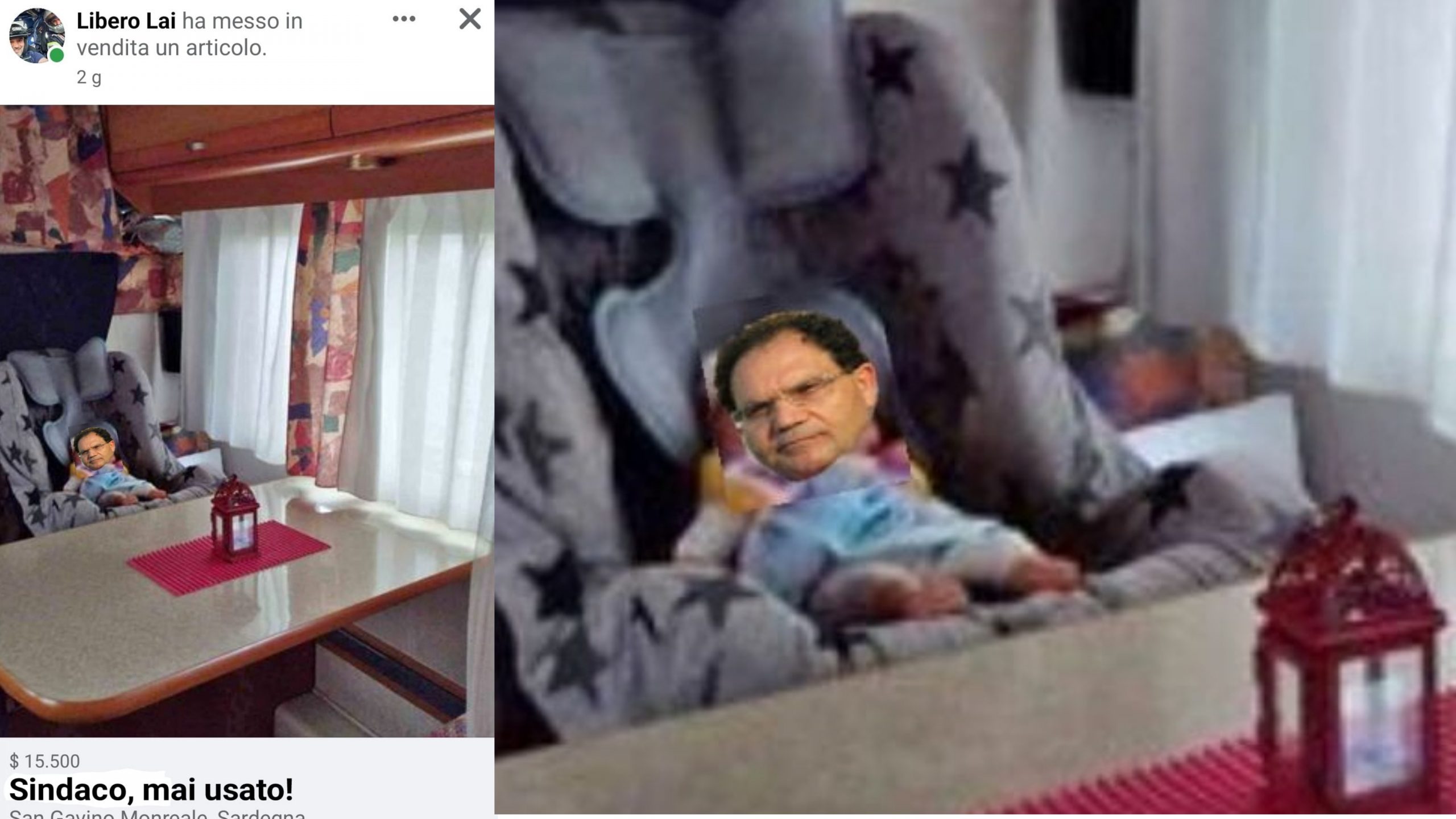 Bufera a San Gavino per un fotomontaggio: l’immagine del sindaco al posto di una bambola