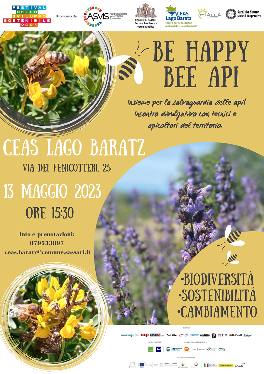 Sassari, sabato al Ceas BeHappyBeeApi