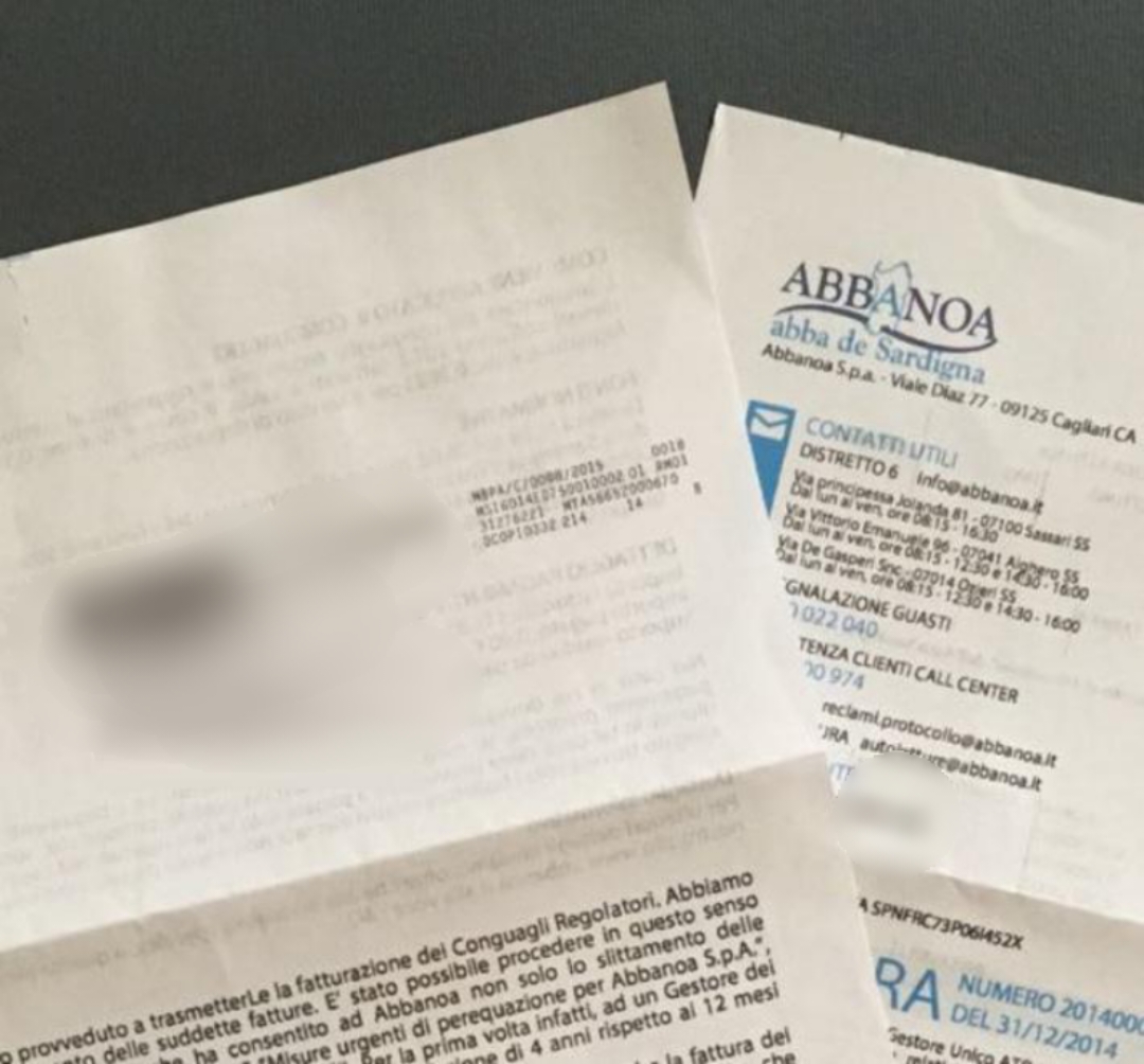 Cagliari, batte Abbanoa dopo due anni da incubo: “Non dovrà pagare 12500 euro di conguagli”