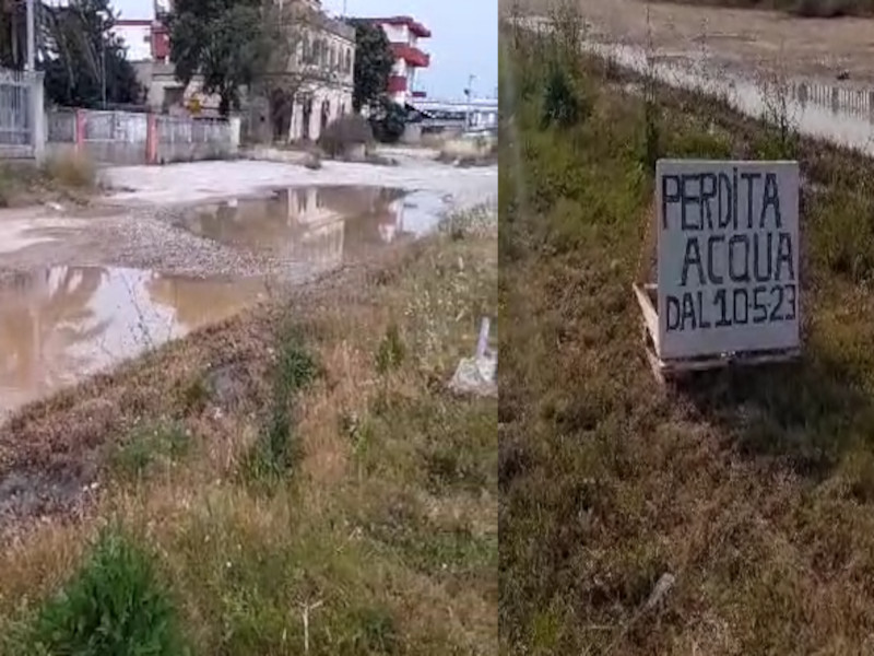 Monserrato, emergenza sulla Ss 554: “Tubo rotto da settimane, Abbanoa latita e servono i gommoni”