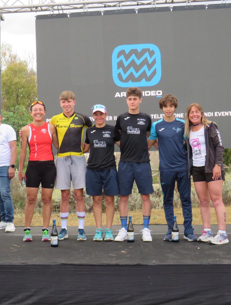 Manuel Cossu e Daniela Ennas vincono il “2° Tries X Molentargius” di triathlon cross