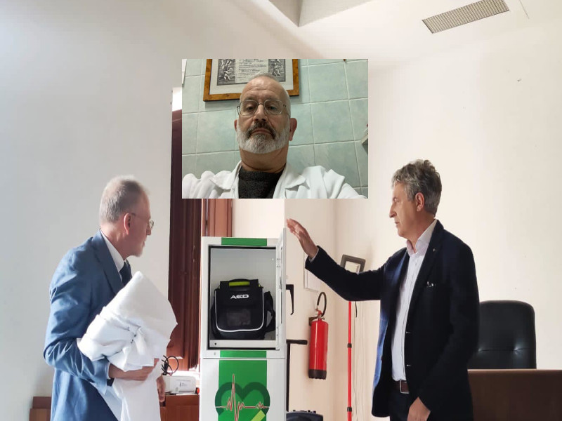 Quartu, donato un defibrillatore al Comune in memoria di Tonino Dessì: “Lui l’avrebbe apprezzato”
