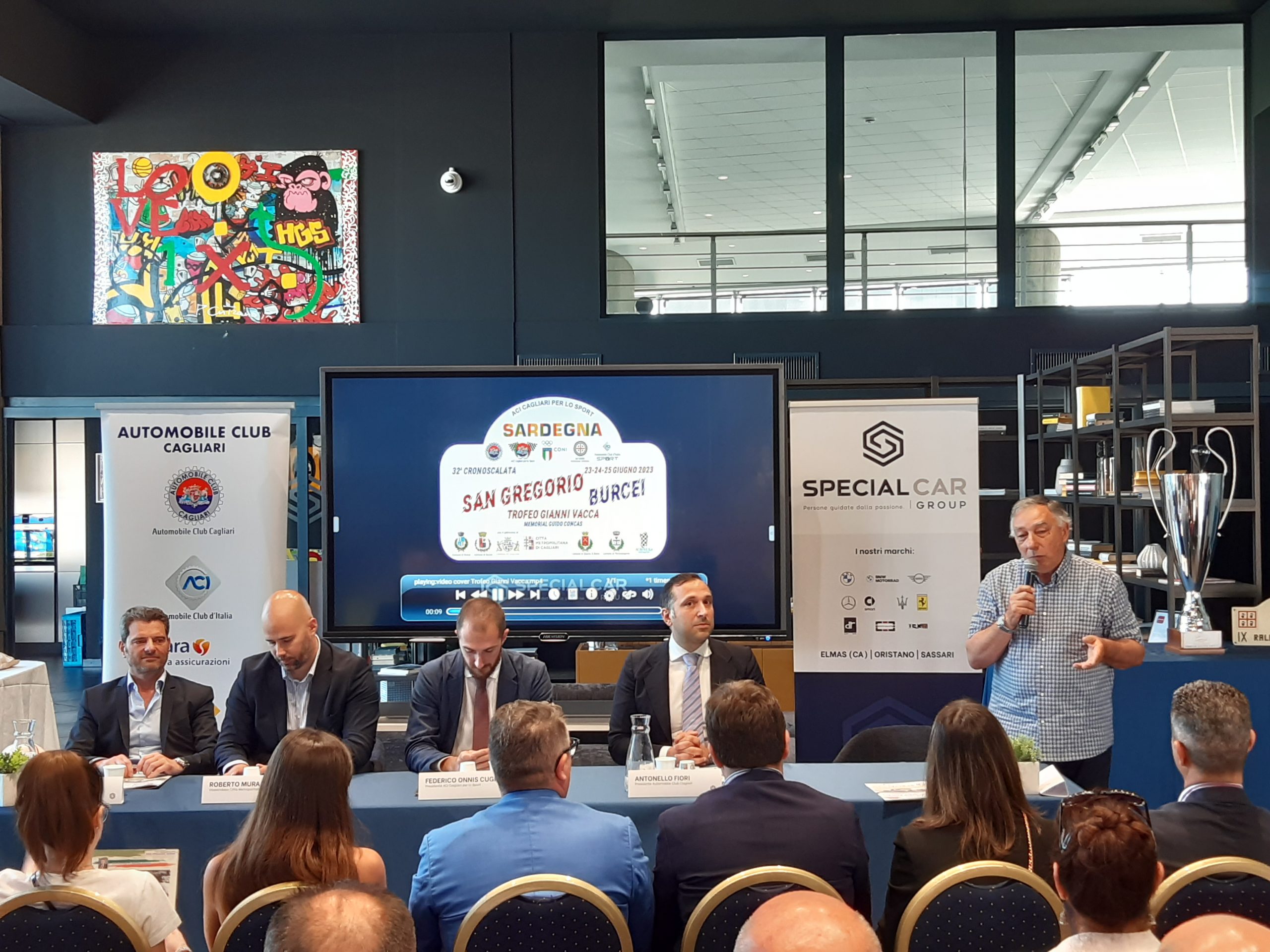 Elmas, presentata la trentaduesima edizione della “Cronoscalata San Gregorio-Burcei” -VIDEO