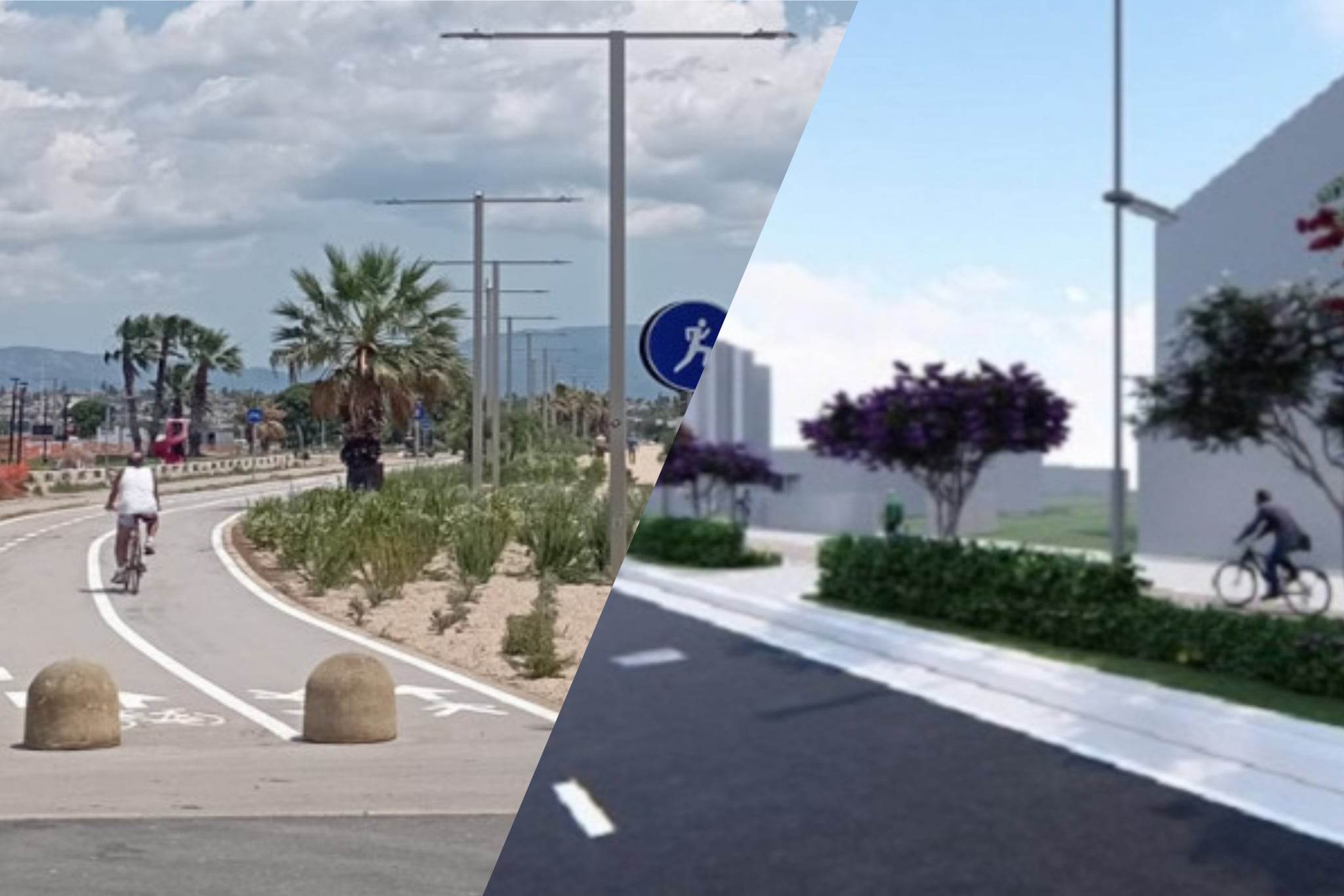 Quartu, taglio del nastro per il lungomare e a luglio il nuovo viale Marconi