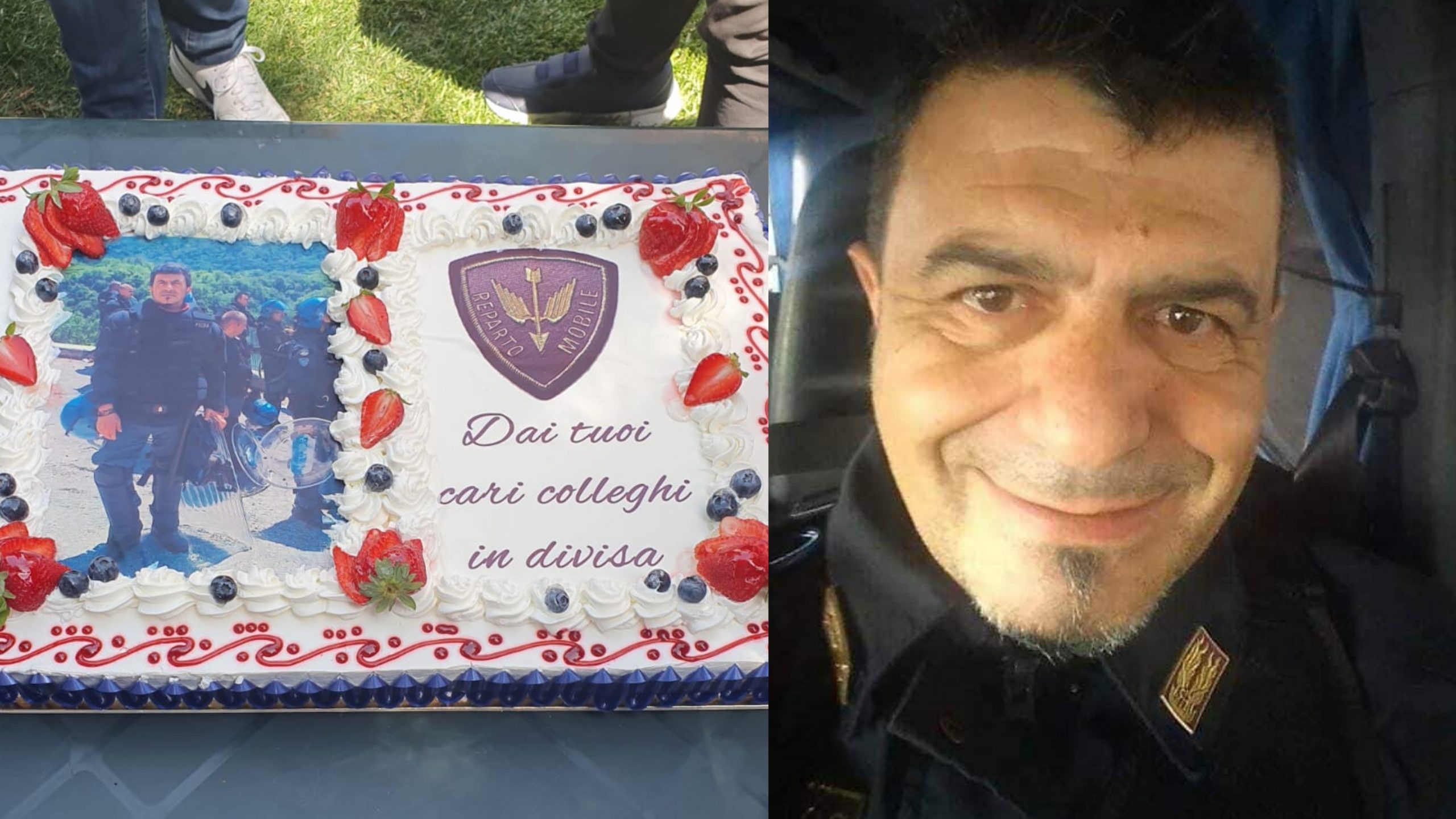 San Sperate, l’addio straziante al poliziotto Massimo Steri: “Hai combattuto sino all’ultimo con coraggio”