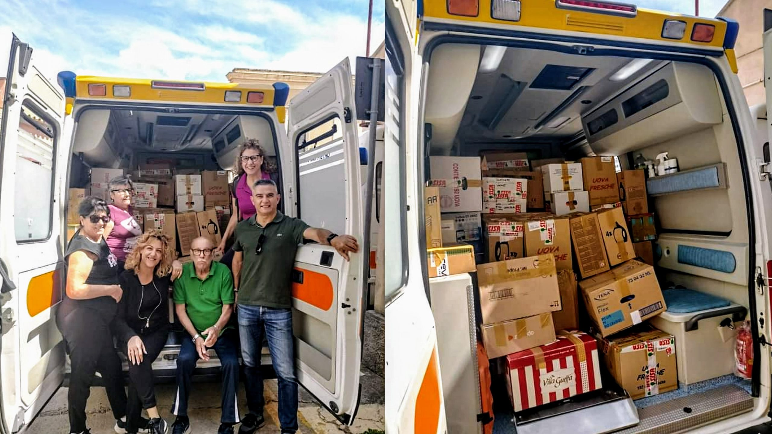 Il gran cuore dei sardi: decine di pacchi pronti a partire per l’Emilia Romagna