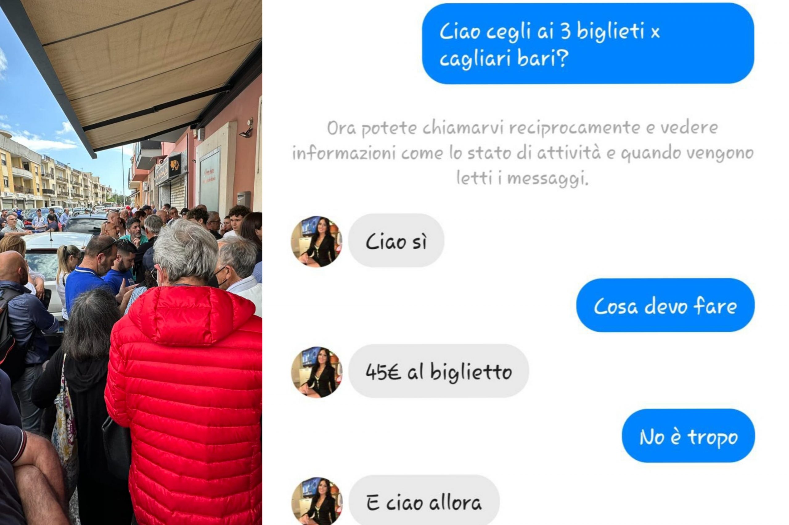 Cagliari-Bari, biglietti sold out: sui social spuntano profili fake e bagarini spietati