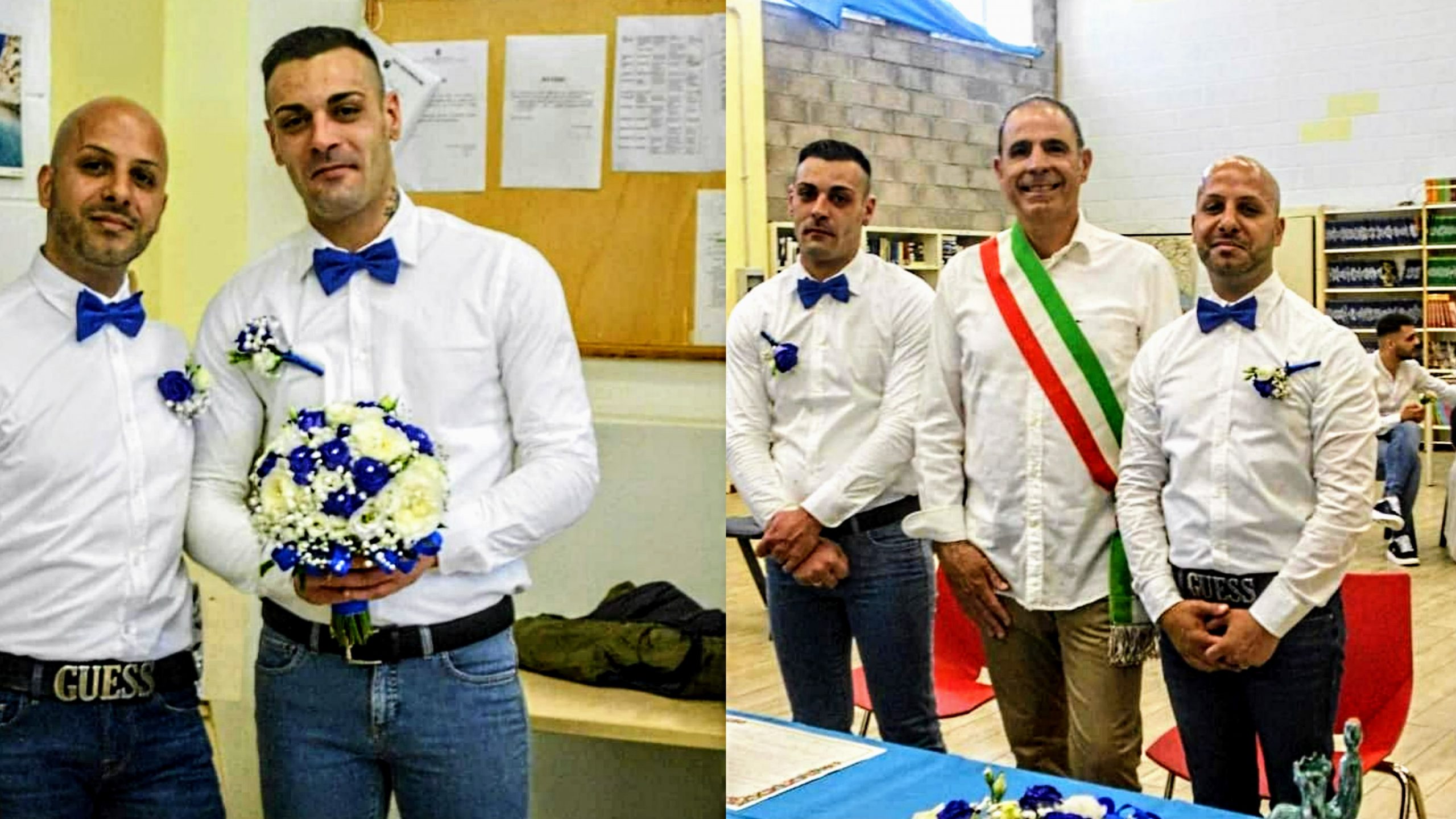 Luca e Federico sposi, a celebrare l’unione civile il consigliere di Capoterra Silvano Corda