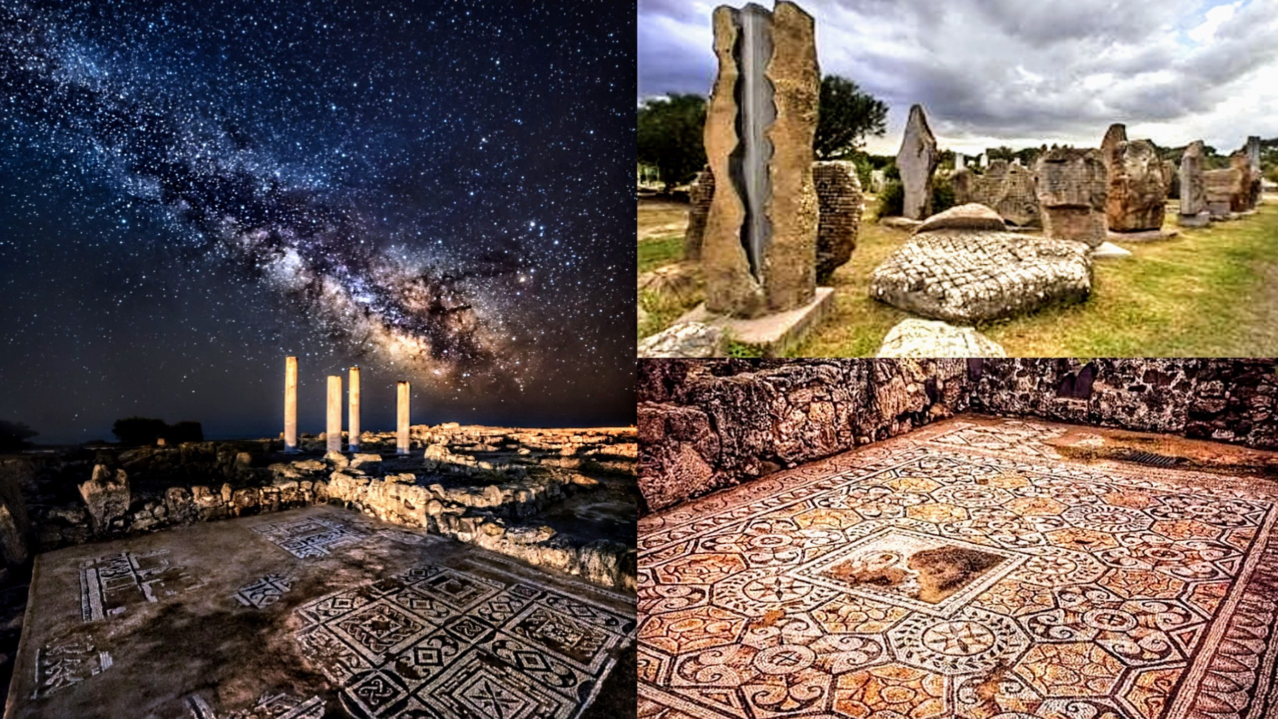 Pula, le sculture di Pinuccio Sciola tra gli antichi resti delle rovine romane