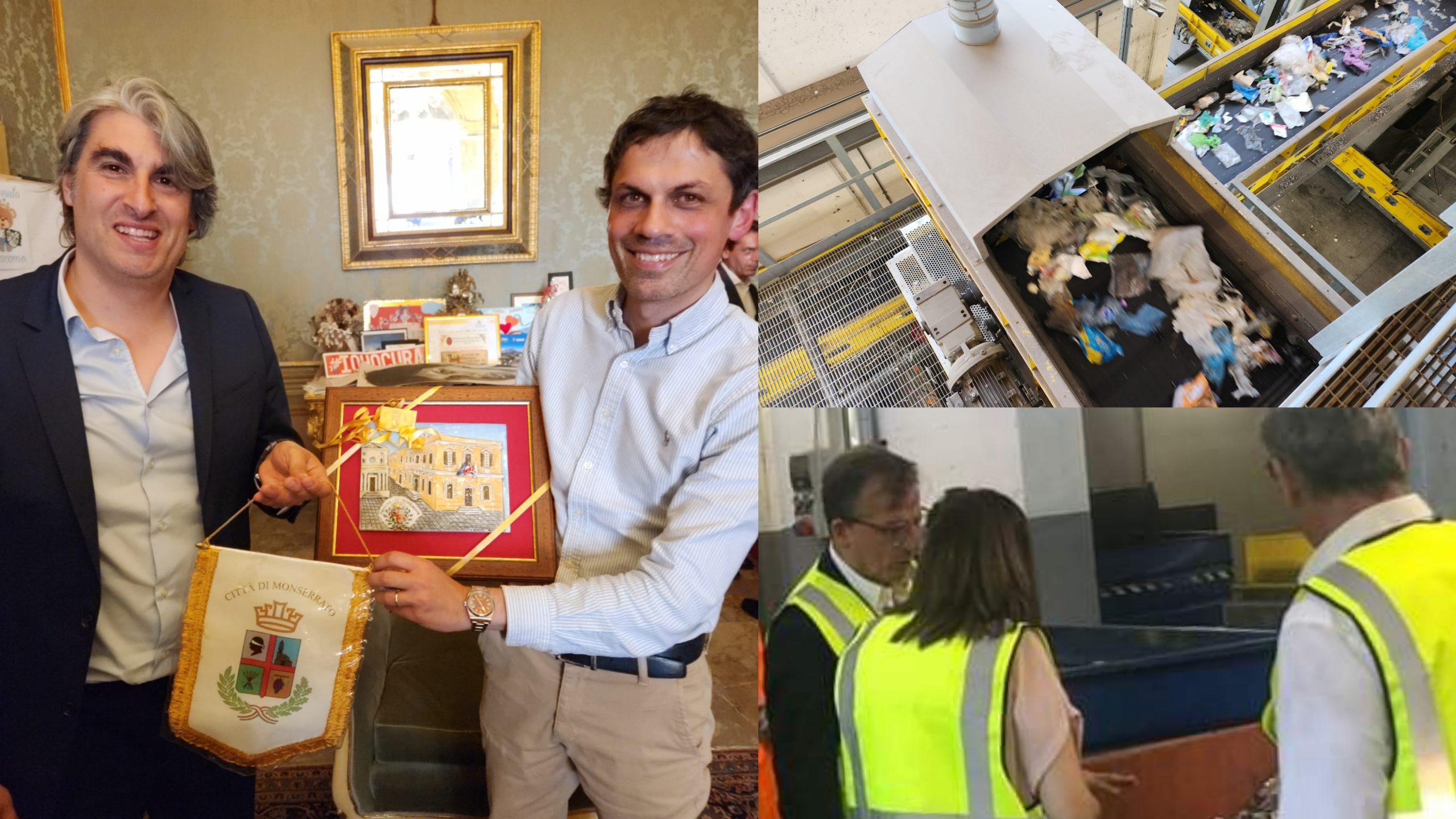 Da Monserrato a Perugia, la giunta in visita presso gli impianti della Gesenu