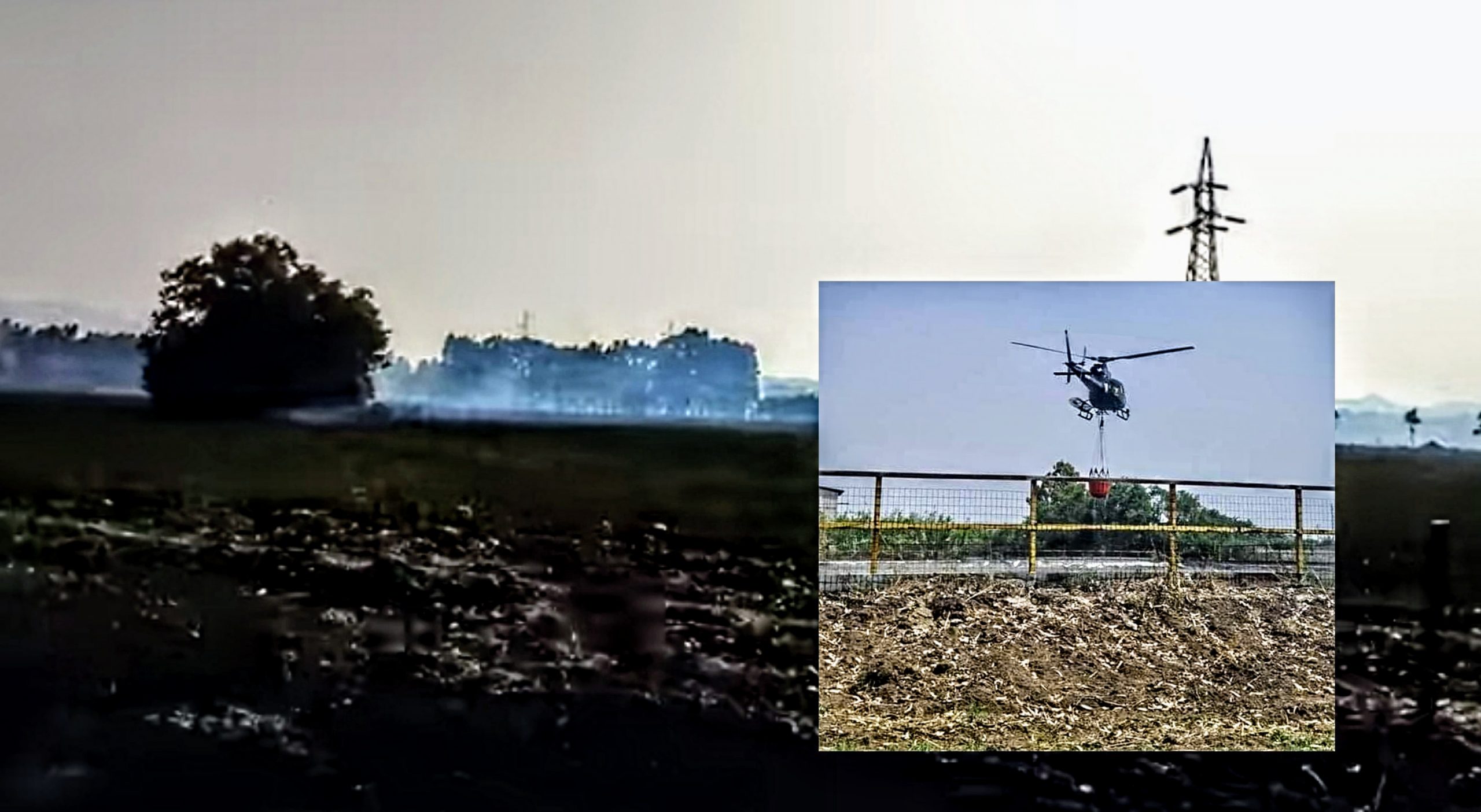 San Gavino, bosco di 60 ettari in cenere: in fiamme anche tantissime rotoballe