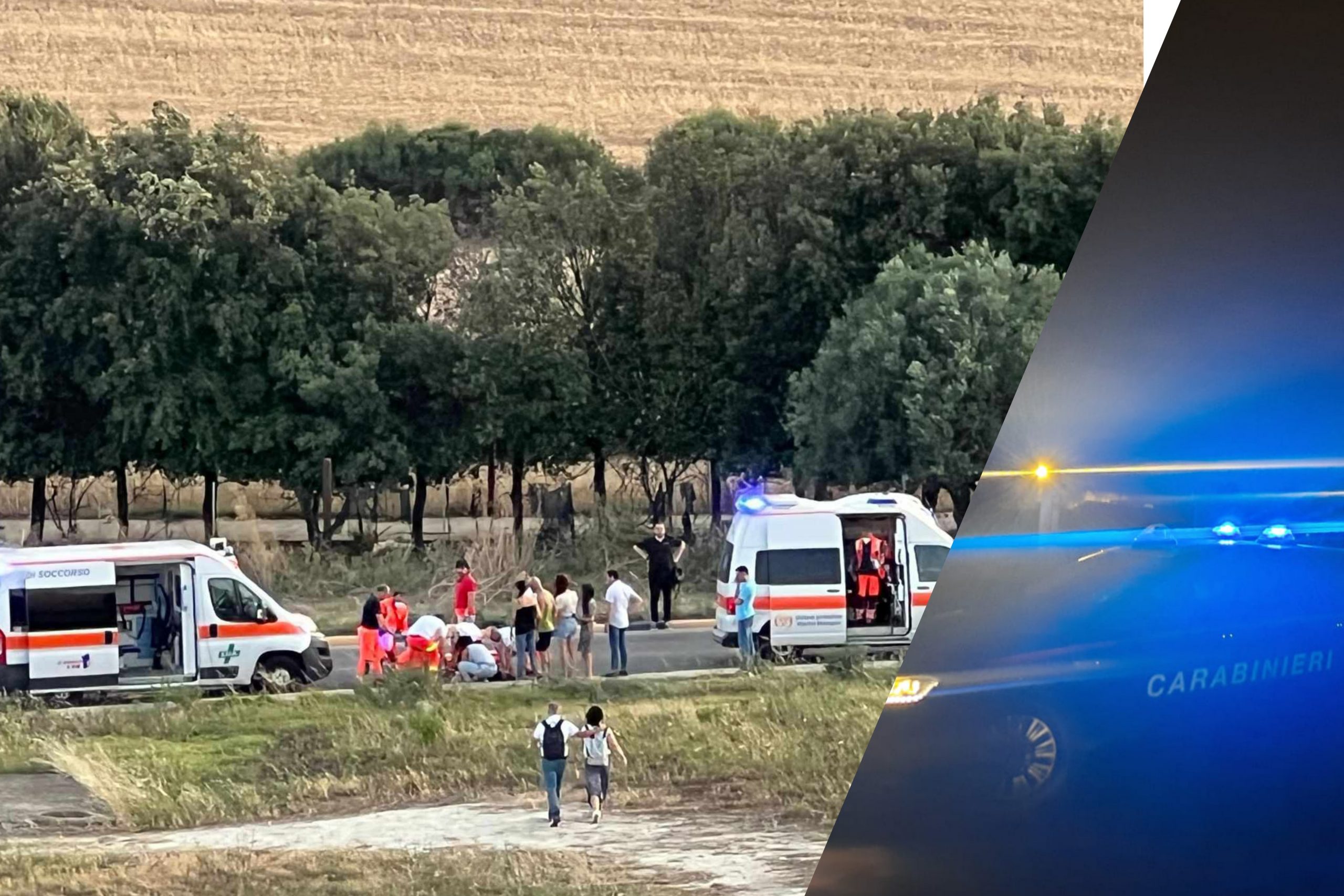 Sestu, due incidenti ravvicinati sulla Provinciale 8: sedicenne in gravi condizioni