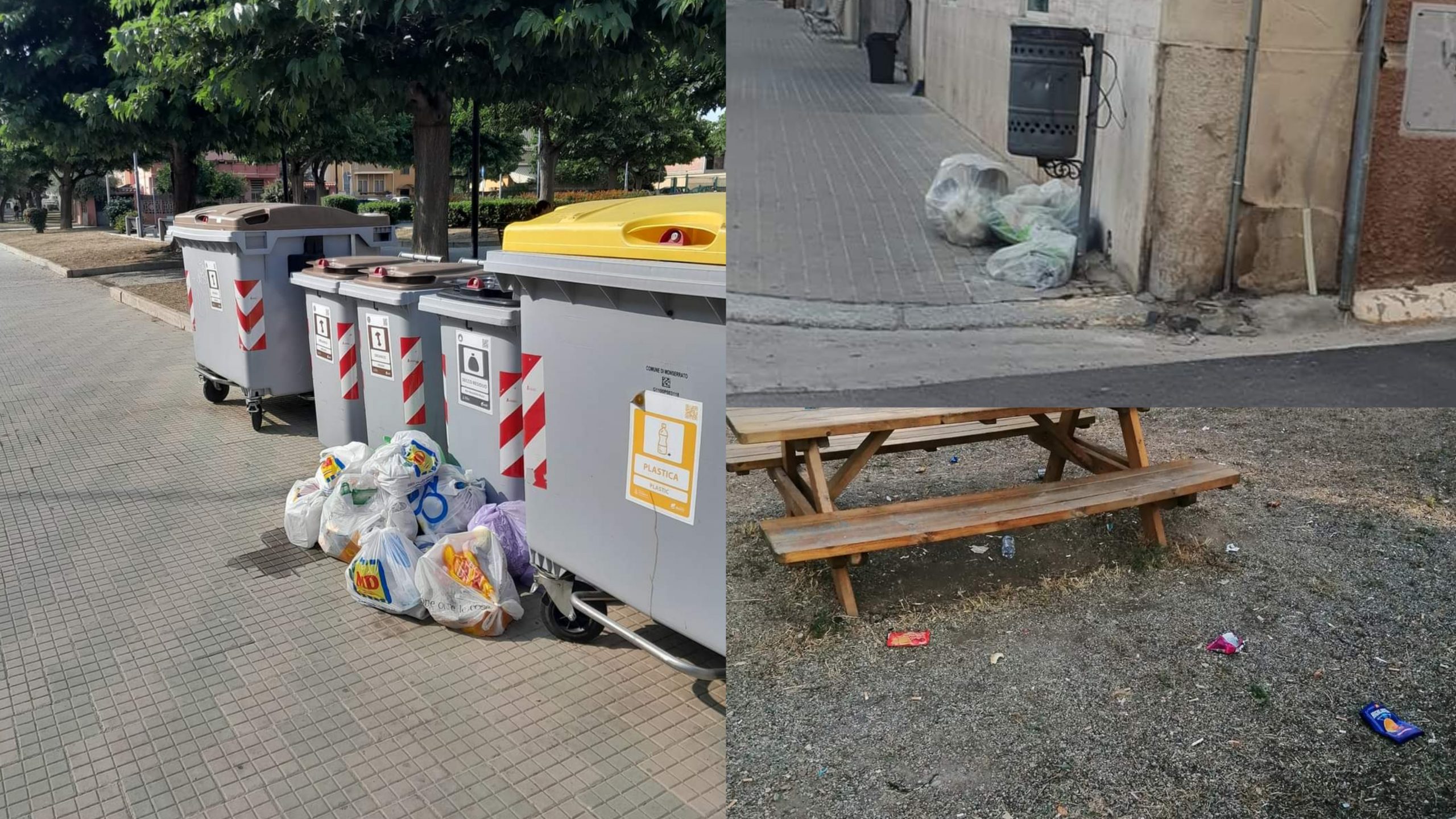 Monserrato, cafoni dei rifiuti stanati dalle telecamere in poche ore: fioccano le multe