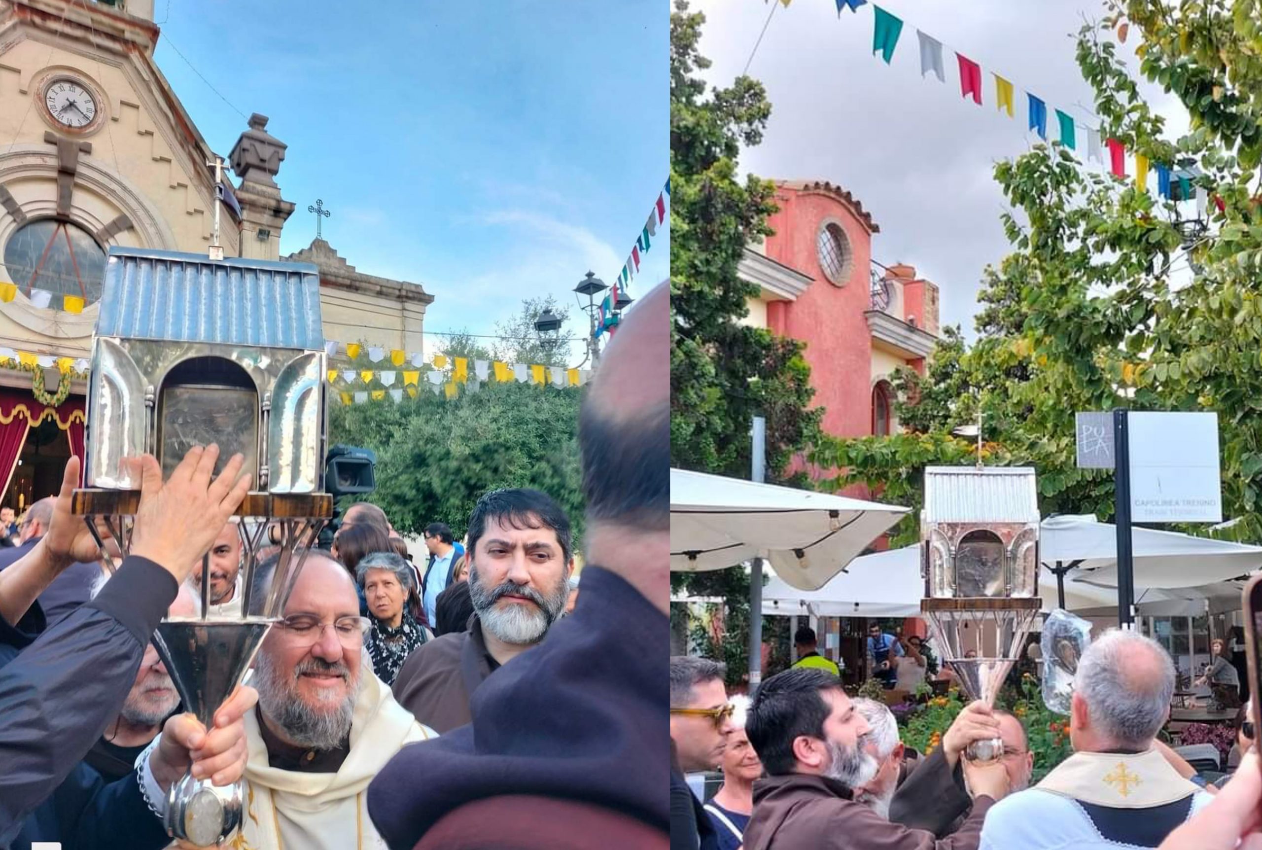 Pula, folla immensa di fedeli per le reliquie di Padre Pio: “Prega per tutti noi”